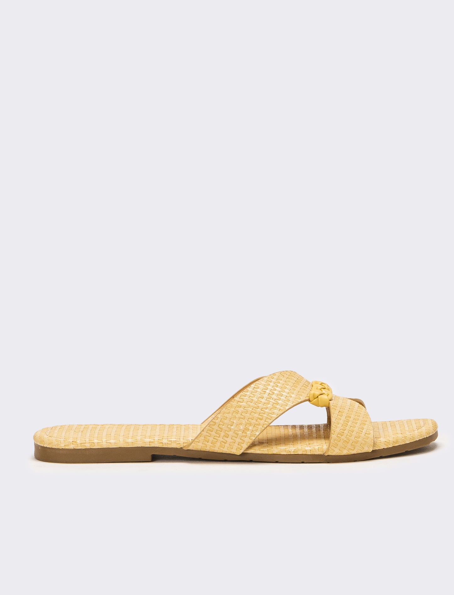 Sandalo da donna intrecciate - Beige