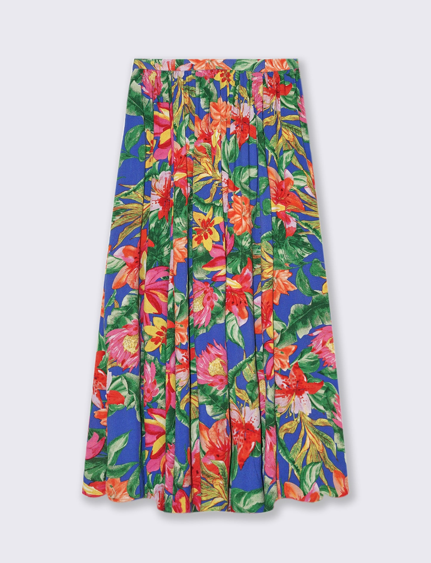 Gonna lunga con tasche da donna - var 2