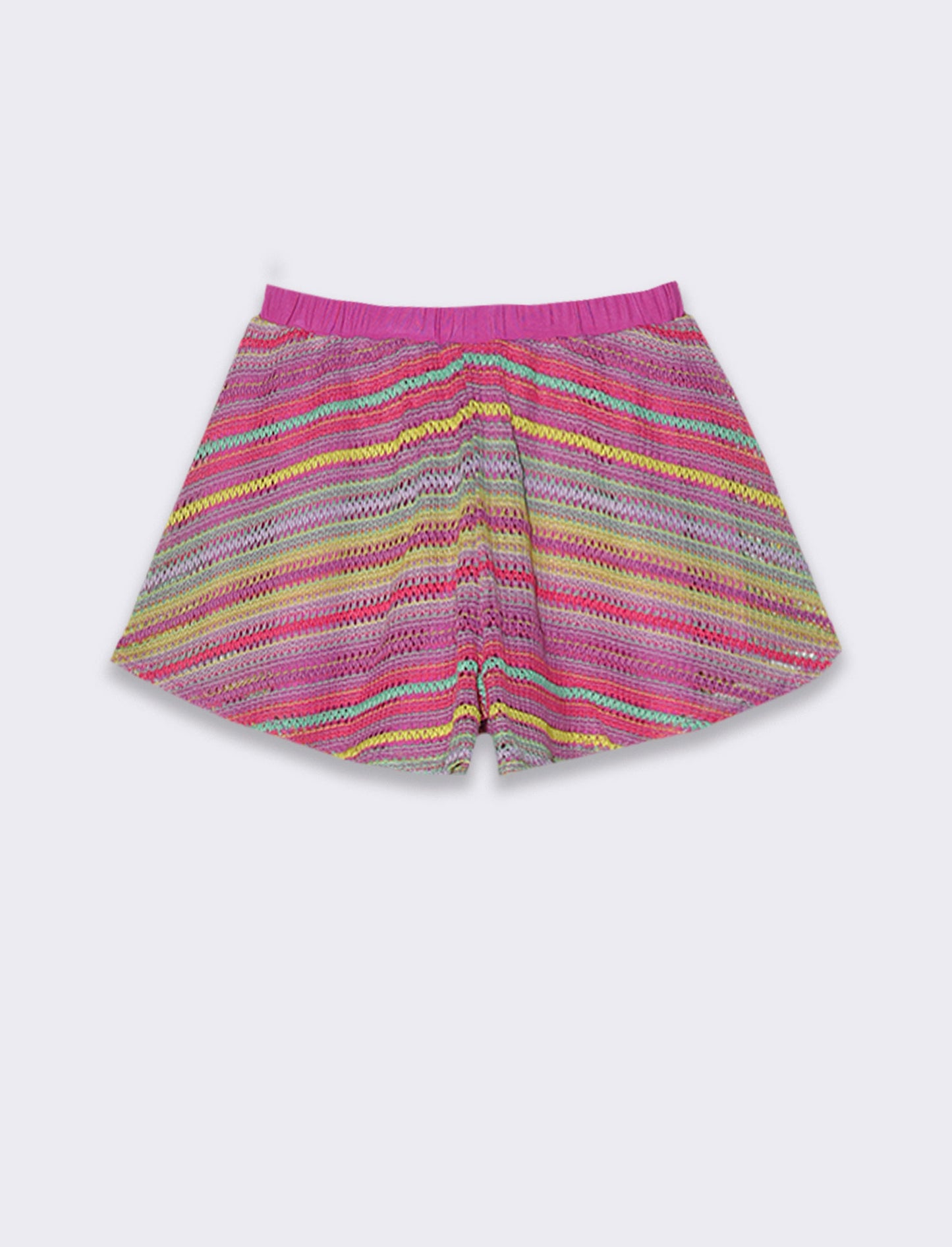 Short colorato da bambina - Fuxia azalea
