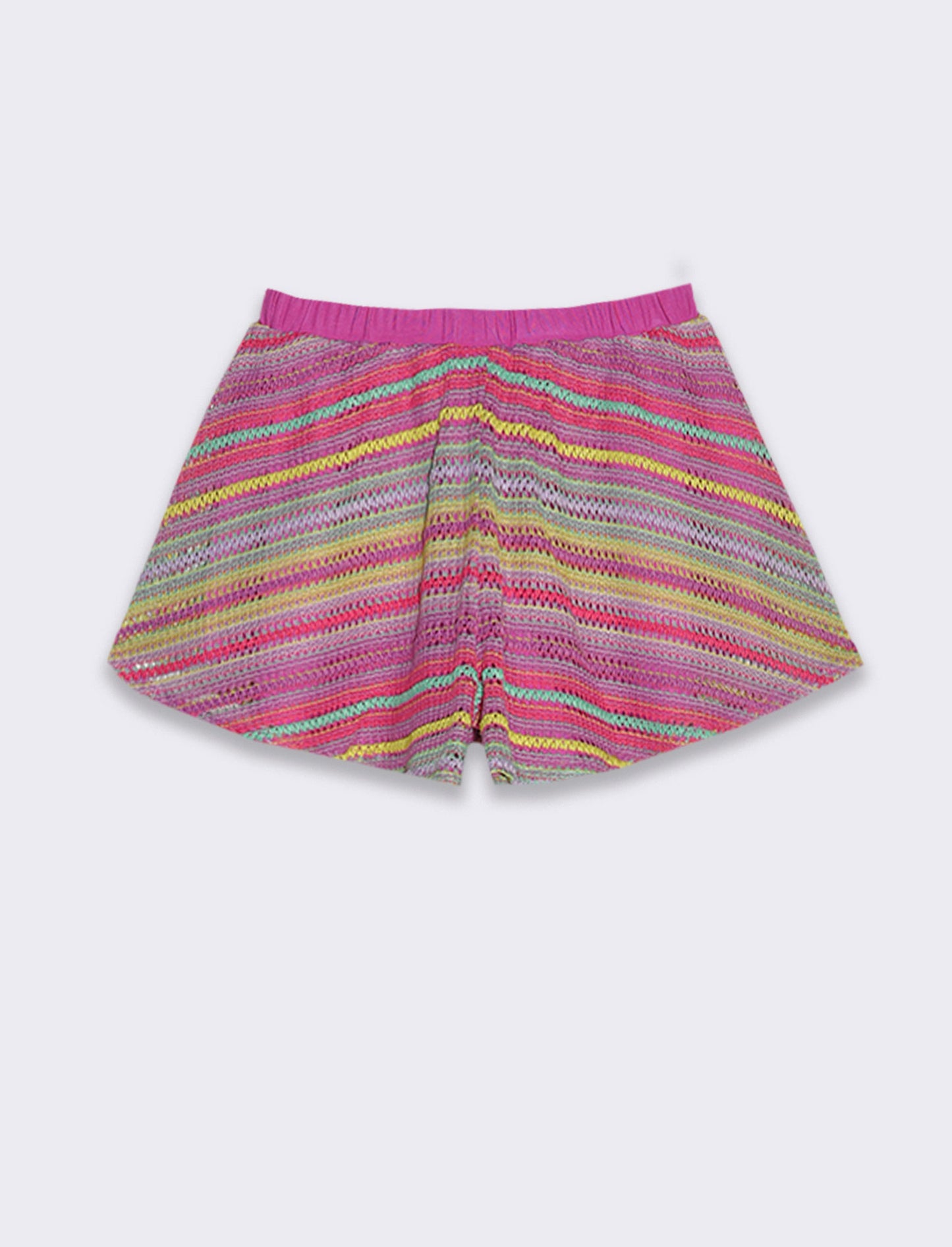 Short colorato da bambina - Fuxia azalea