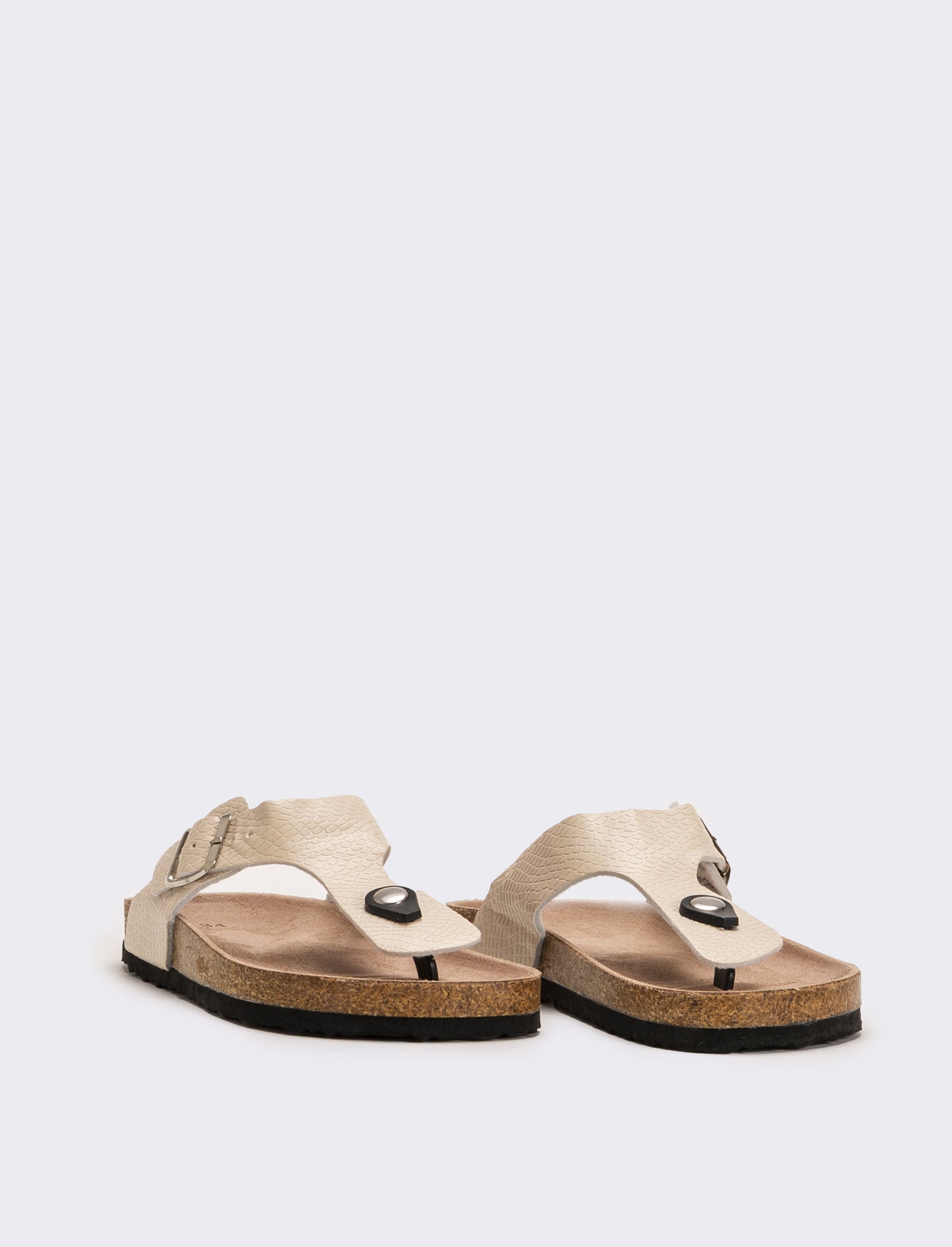 Sandalo infradito - Beige