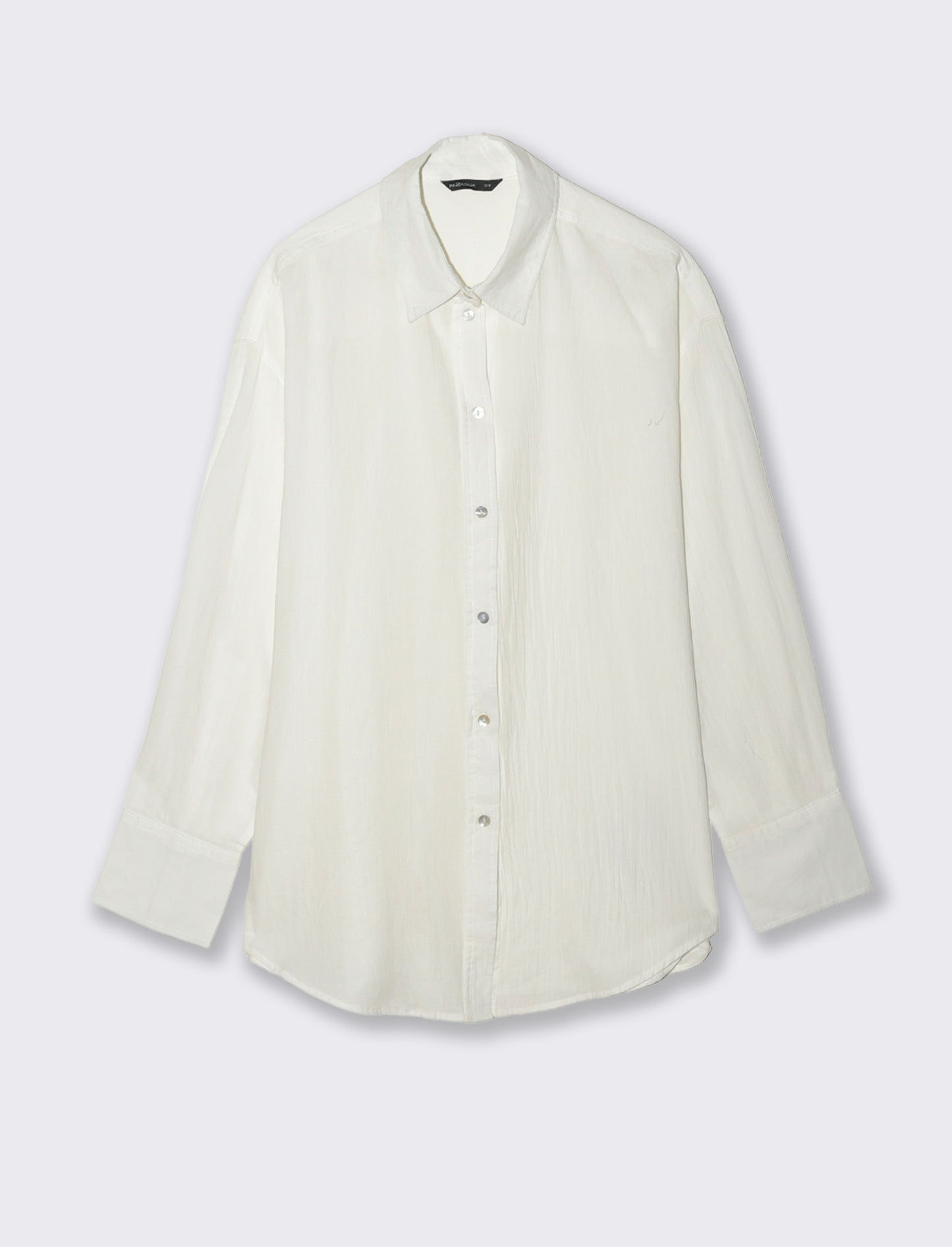 CAMCIA OVER - Bianco latte
