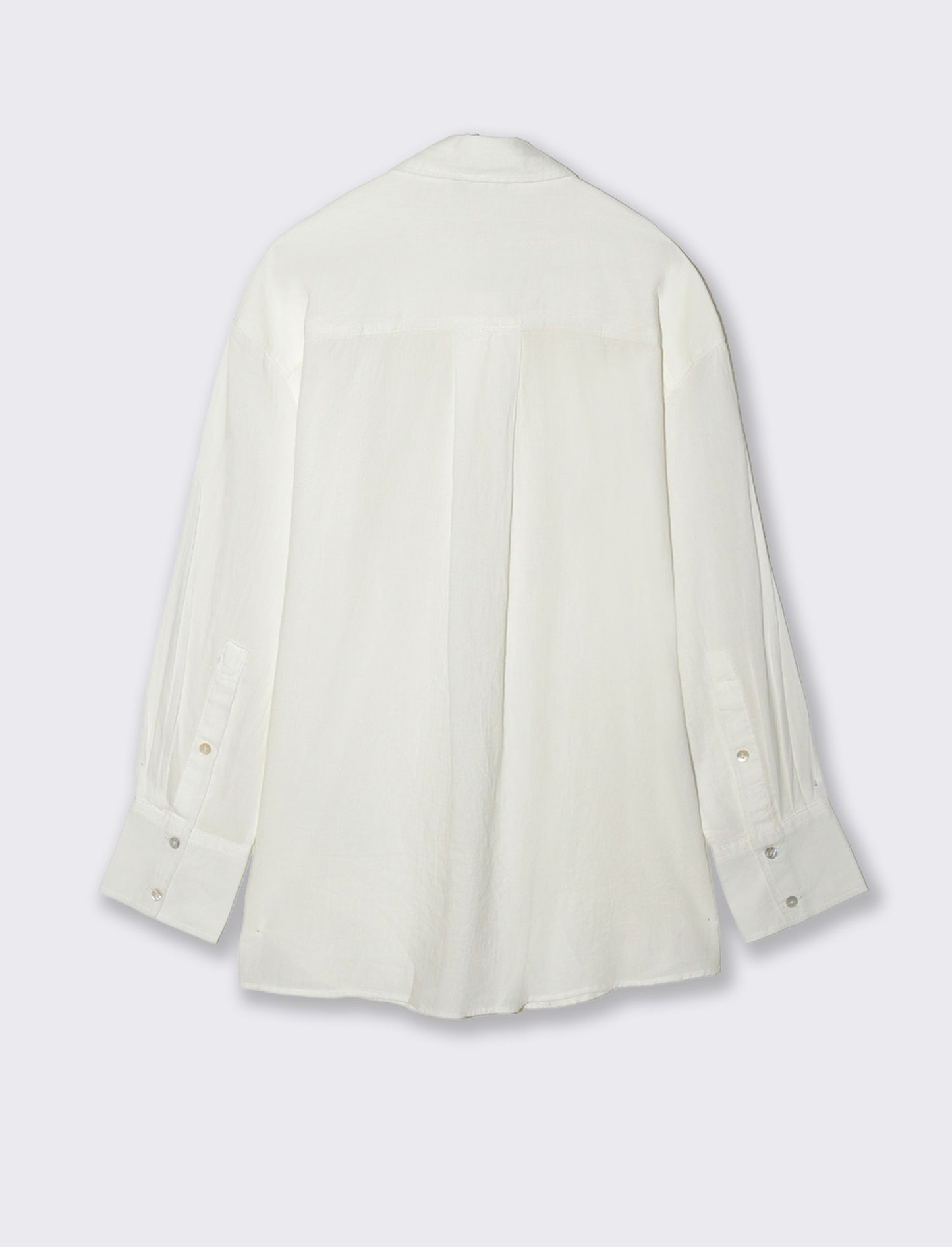 CAMCIA OVER - Bianco latte