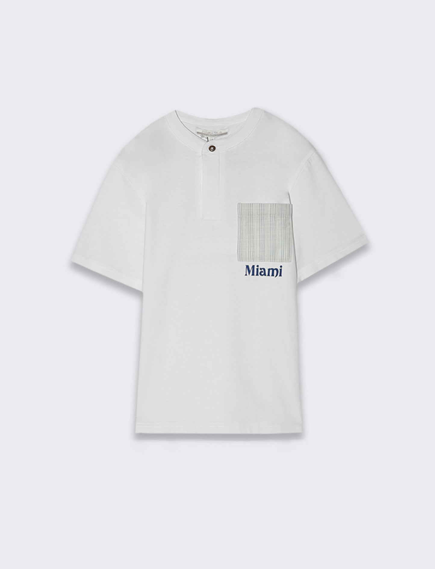 T-shirt jersey fiammato da bambino - Bianco