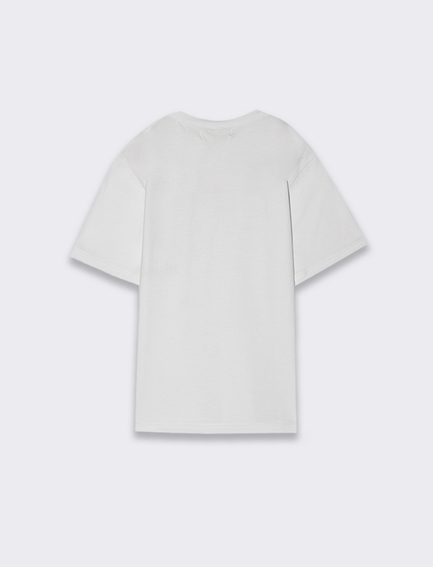T-shirt jersey fiammato da bambino - Bianco