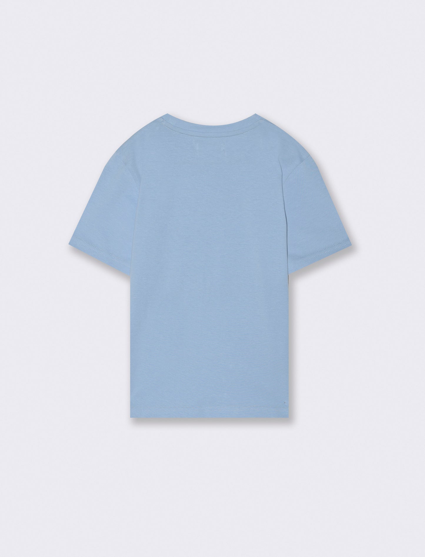 T-shirt mezza manica da bambino - Celeste