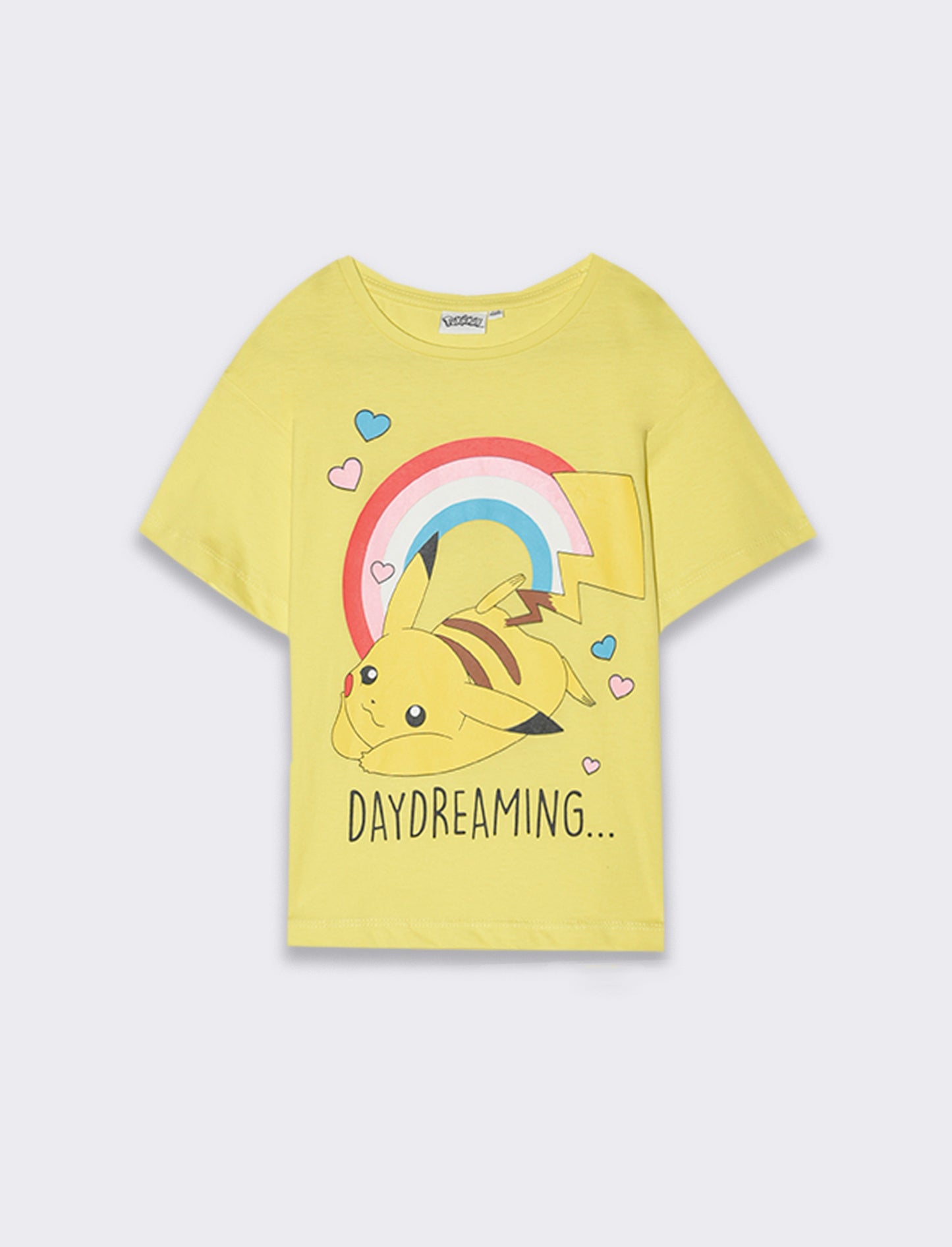 T-shirt tema Pokemon da bambina - Giallo