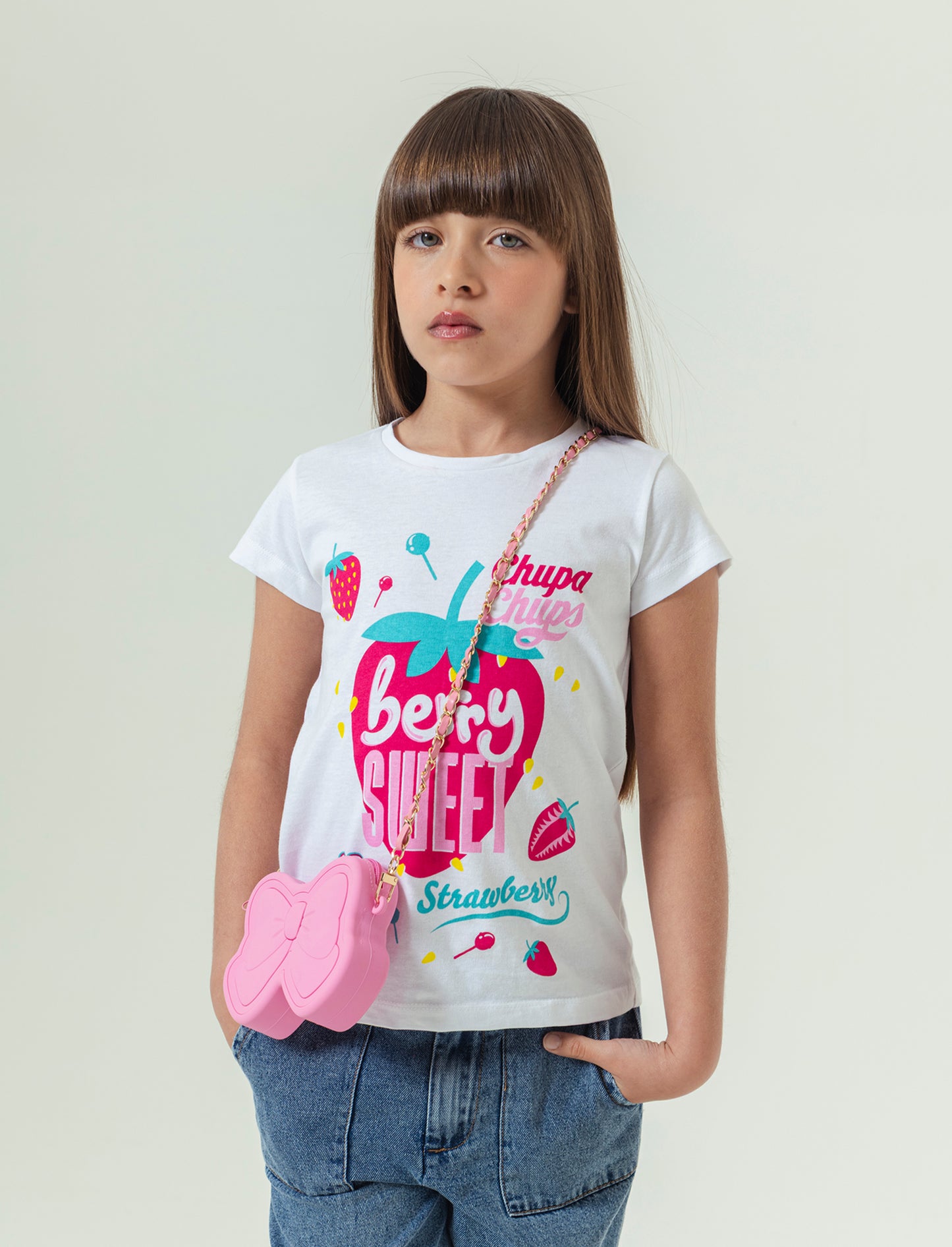 T-shirt Chupa Chups da bambina - var 1