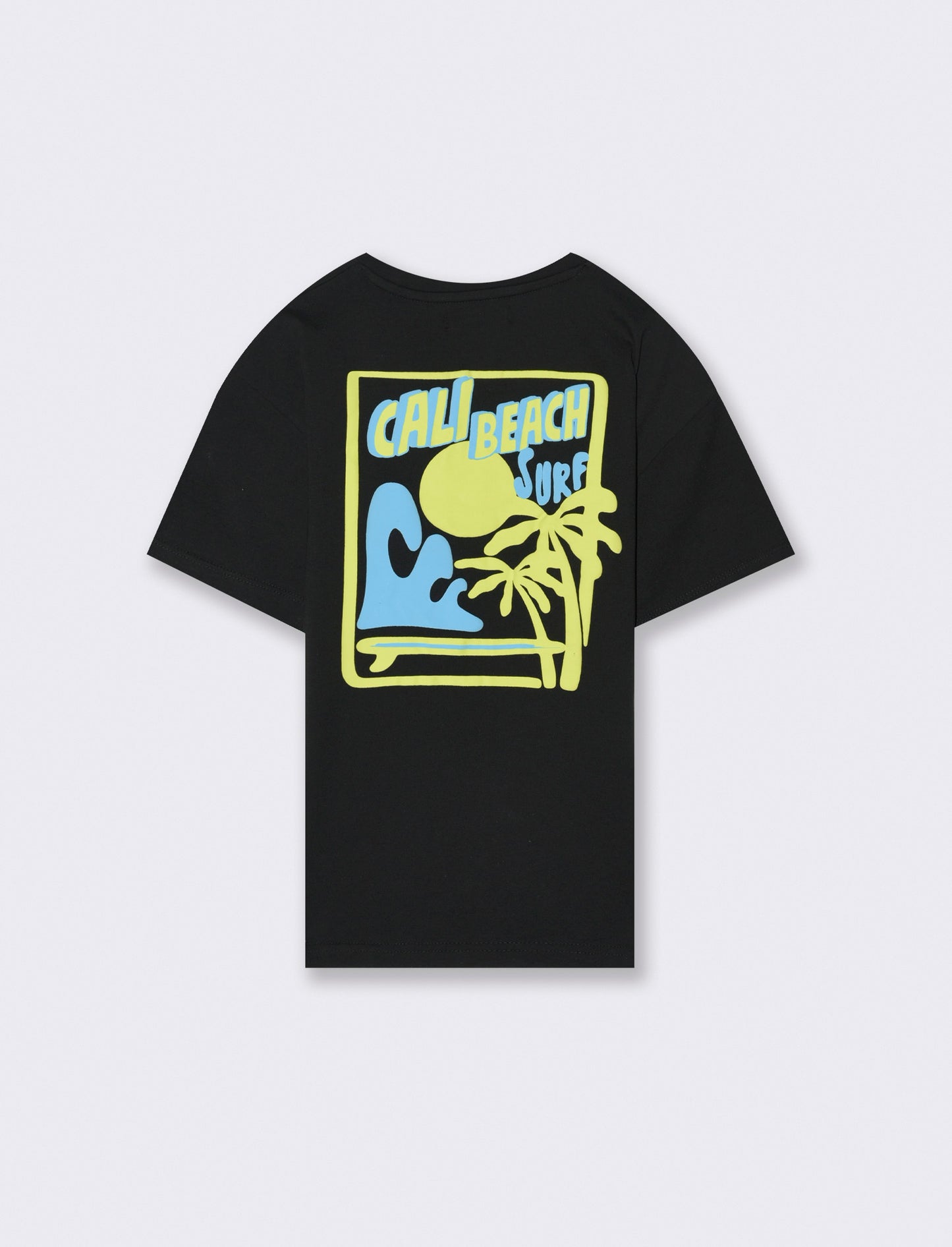 T-shirt in cotone da bambino - Nero