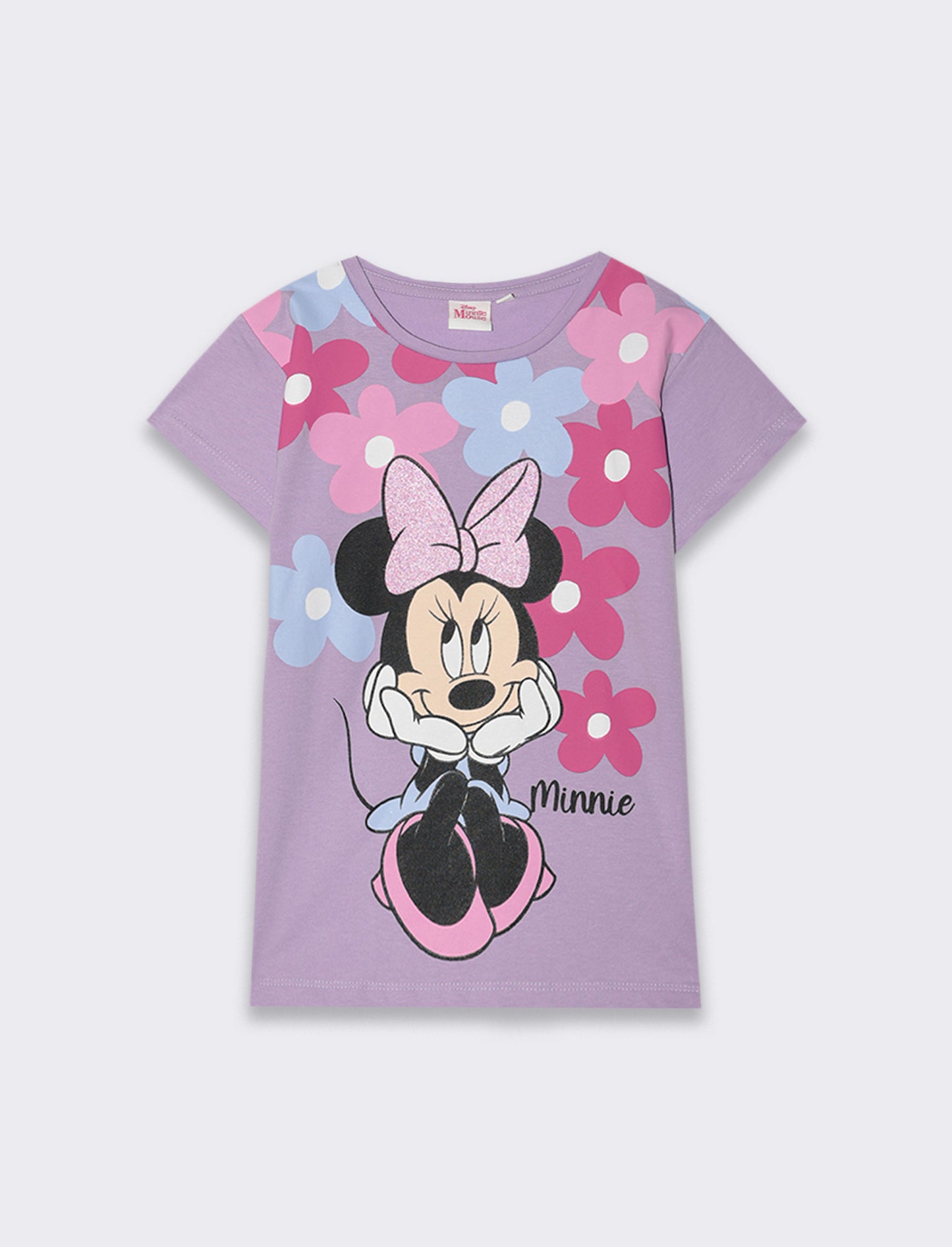 T-shirt Disney Minnie da bambina - Lilla