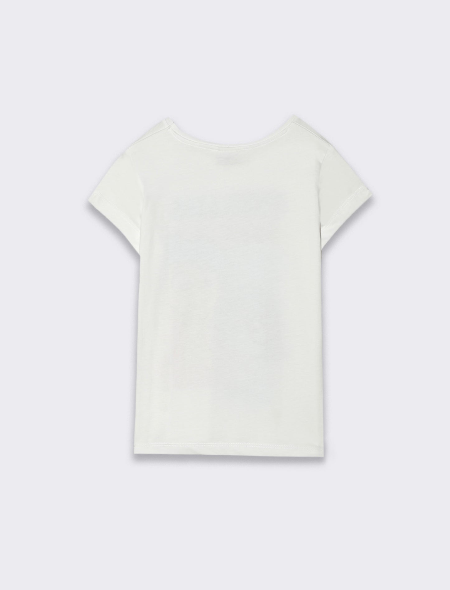T-shirt Disney Minnie and Daisy con paillettes da bambina - Bianco