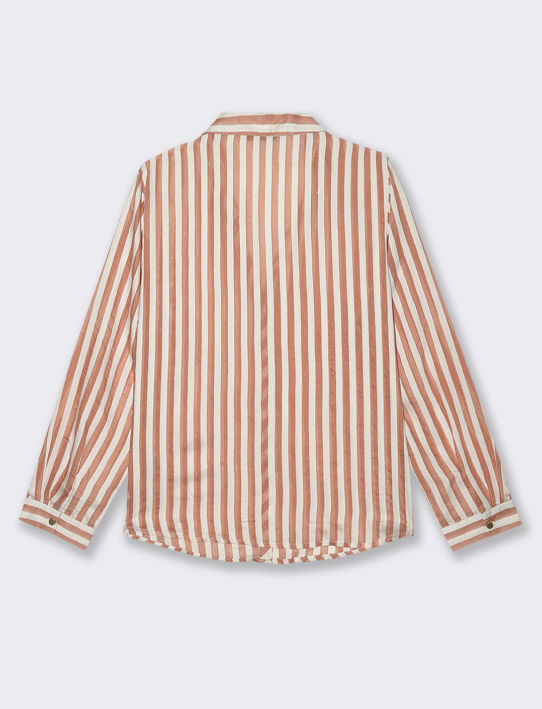 T-SHIRT IN PIZZO - Rosa polvere