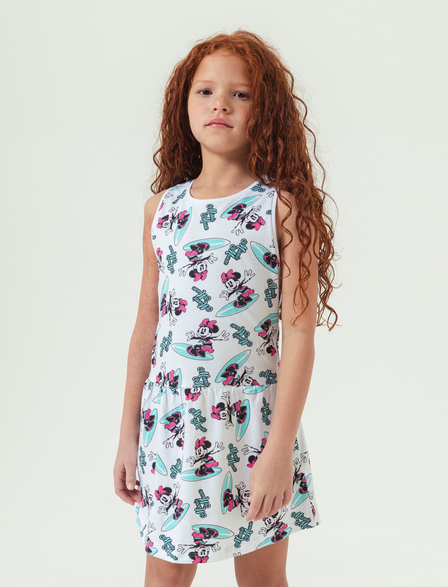 Vestito stampato Disney Minnie da bambina - Fantasia