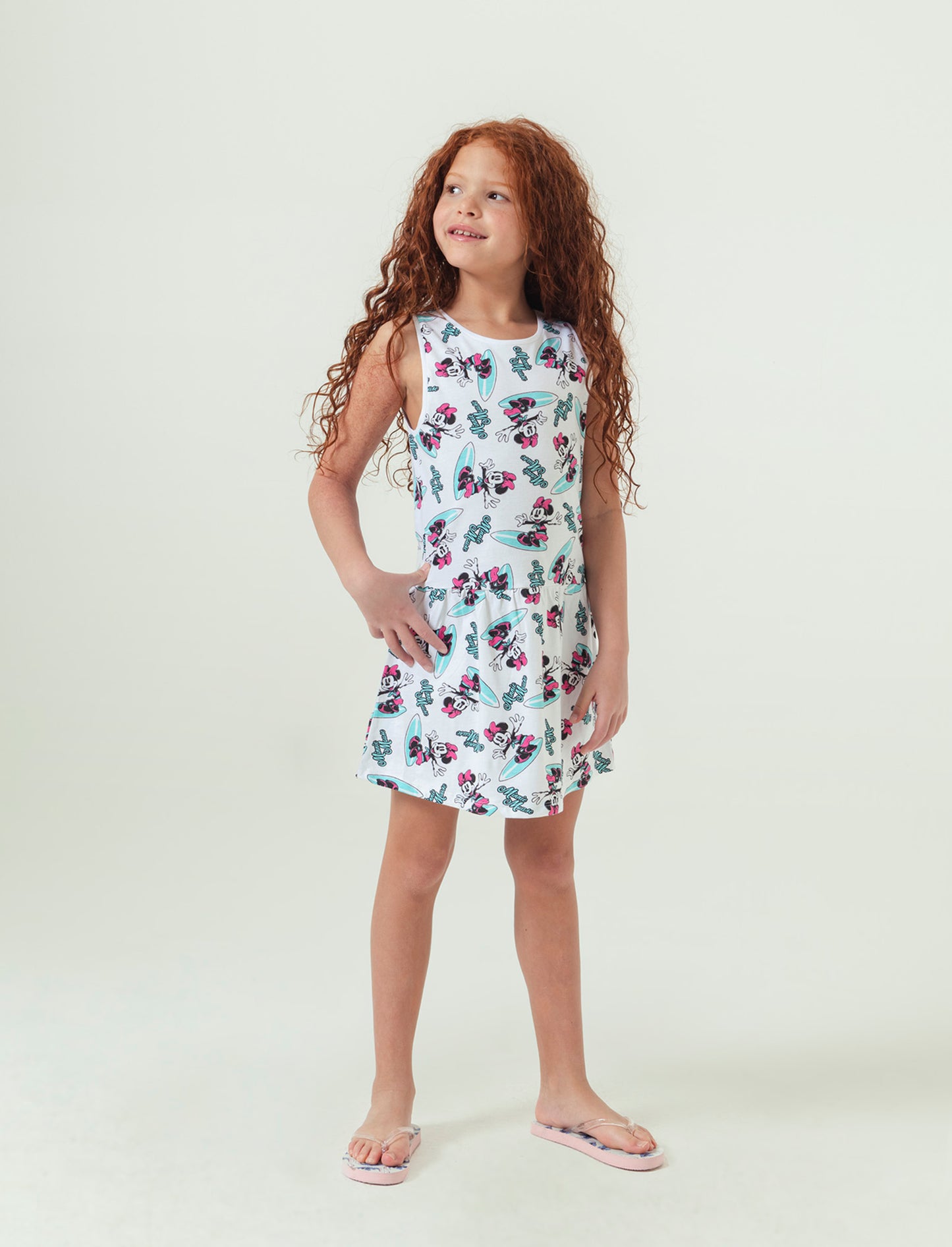 Vestito stampato Disney Minnie da bambina - Fantasia