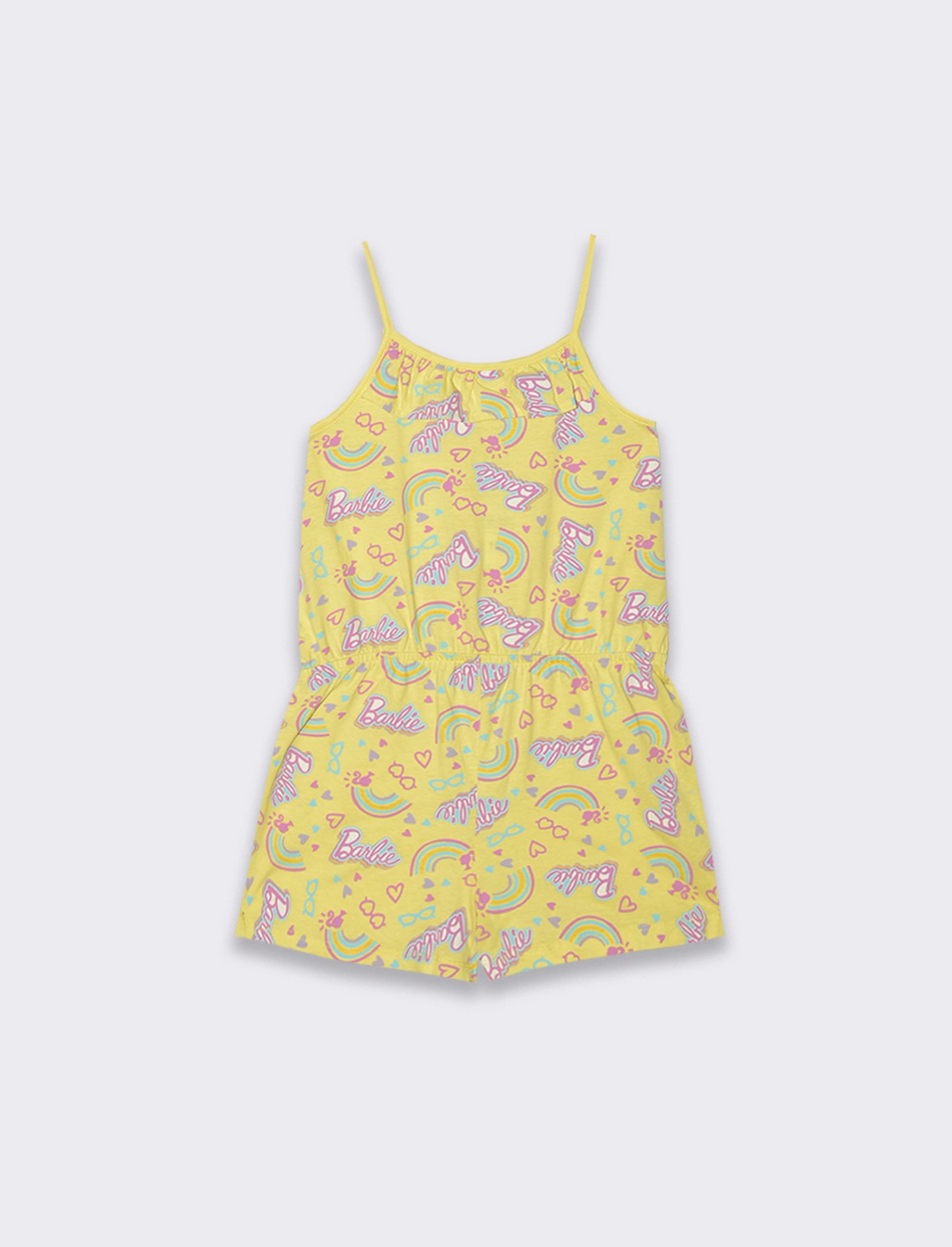 Tuta/salopette Barbie da bambina - Giallo