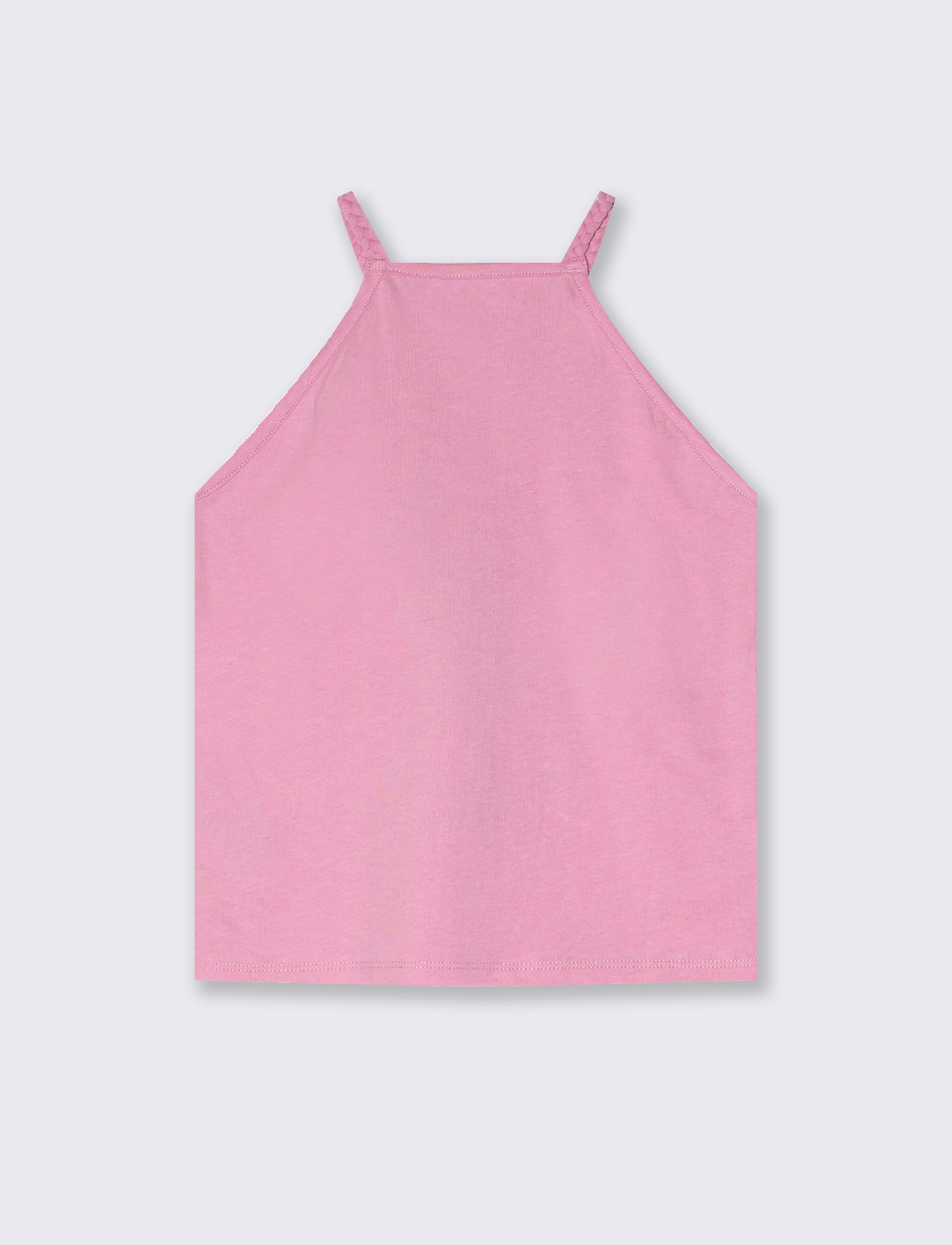 Canotta da bambina con stampa - Rosa