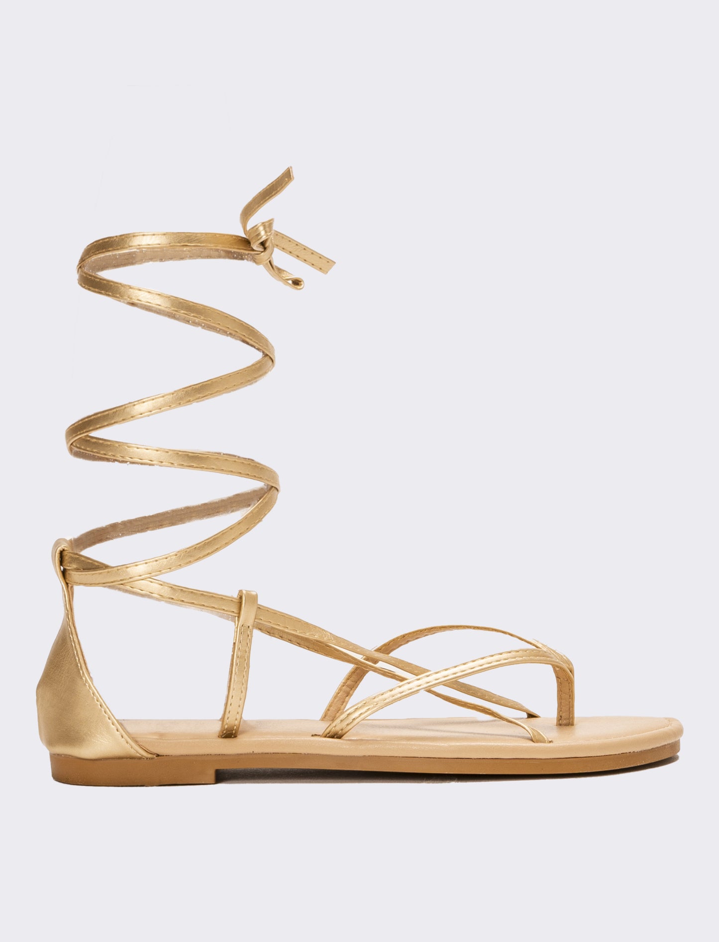 Sandalo da donna alla schiava - Oro