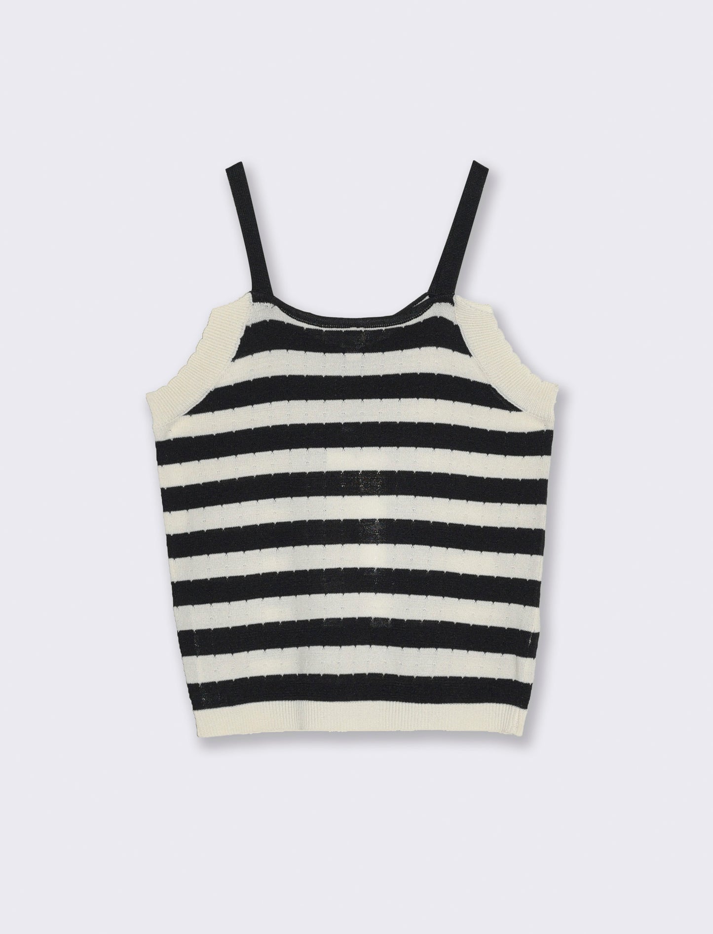 Top in maglina a righe da bambina - Righe