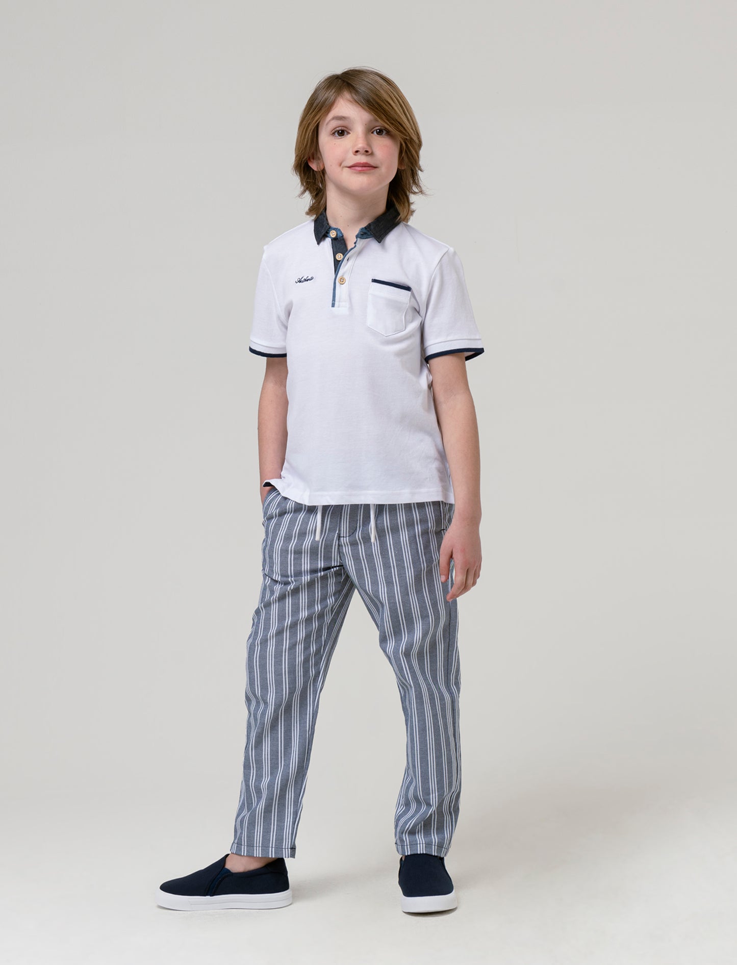 Jogger rigato da bambino - Righe
