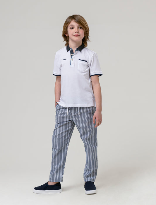 Jogger rigato da bambino - Righe