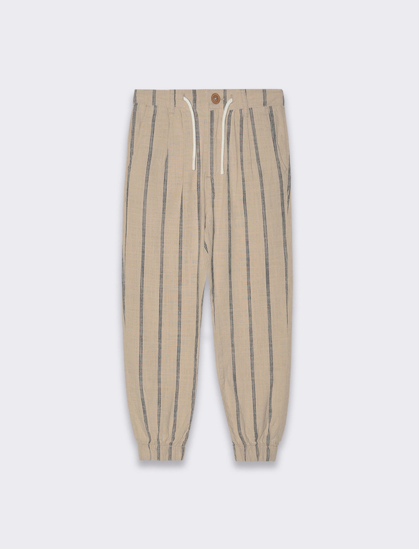 Jogger in misto lino da bambino - Righe