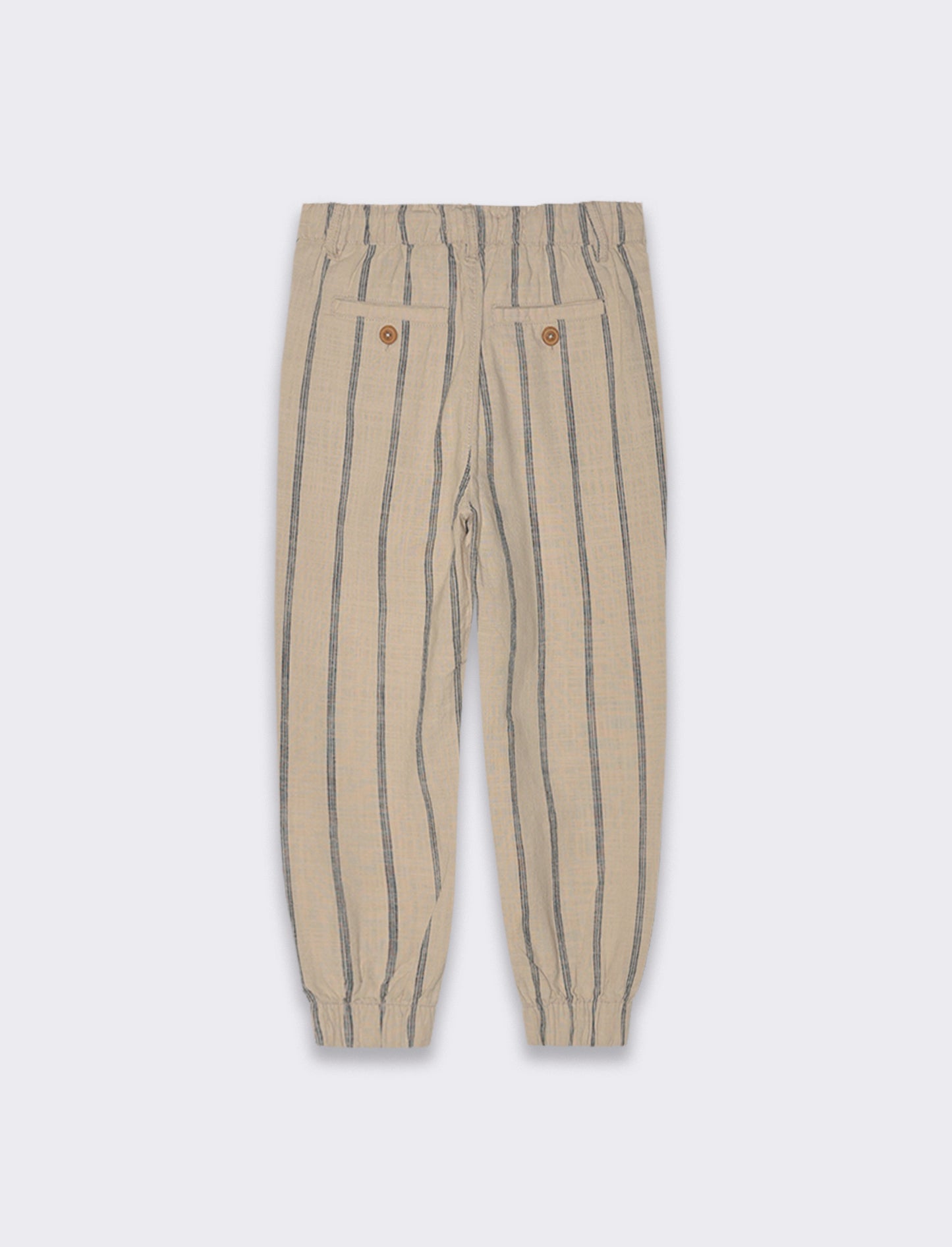 Jogger in misto lino da bambino - Righe