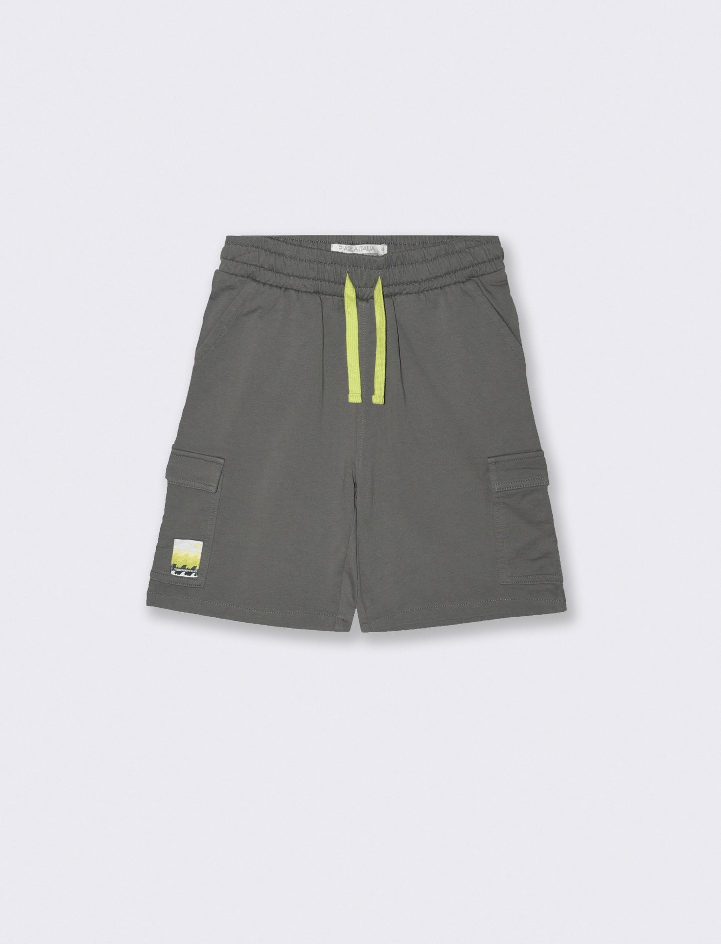 Bermuda con tasconi da bambino - Grigio piombo