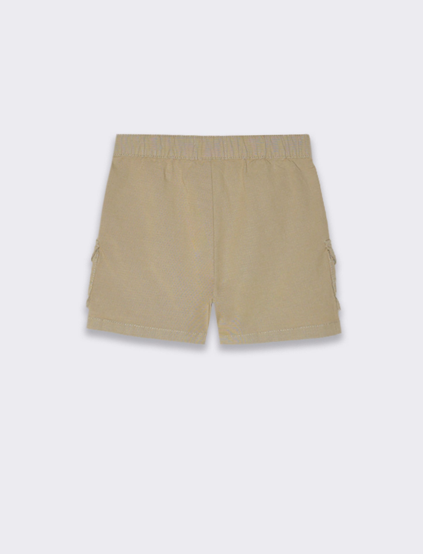 Bermuda con tasconi da neonato - Beige