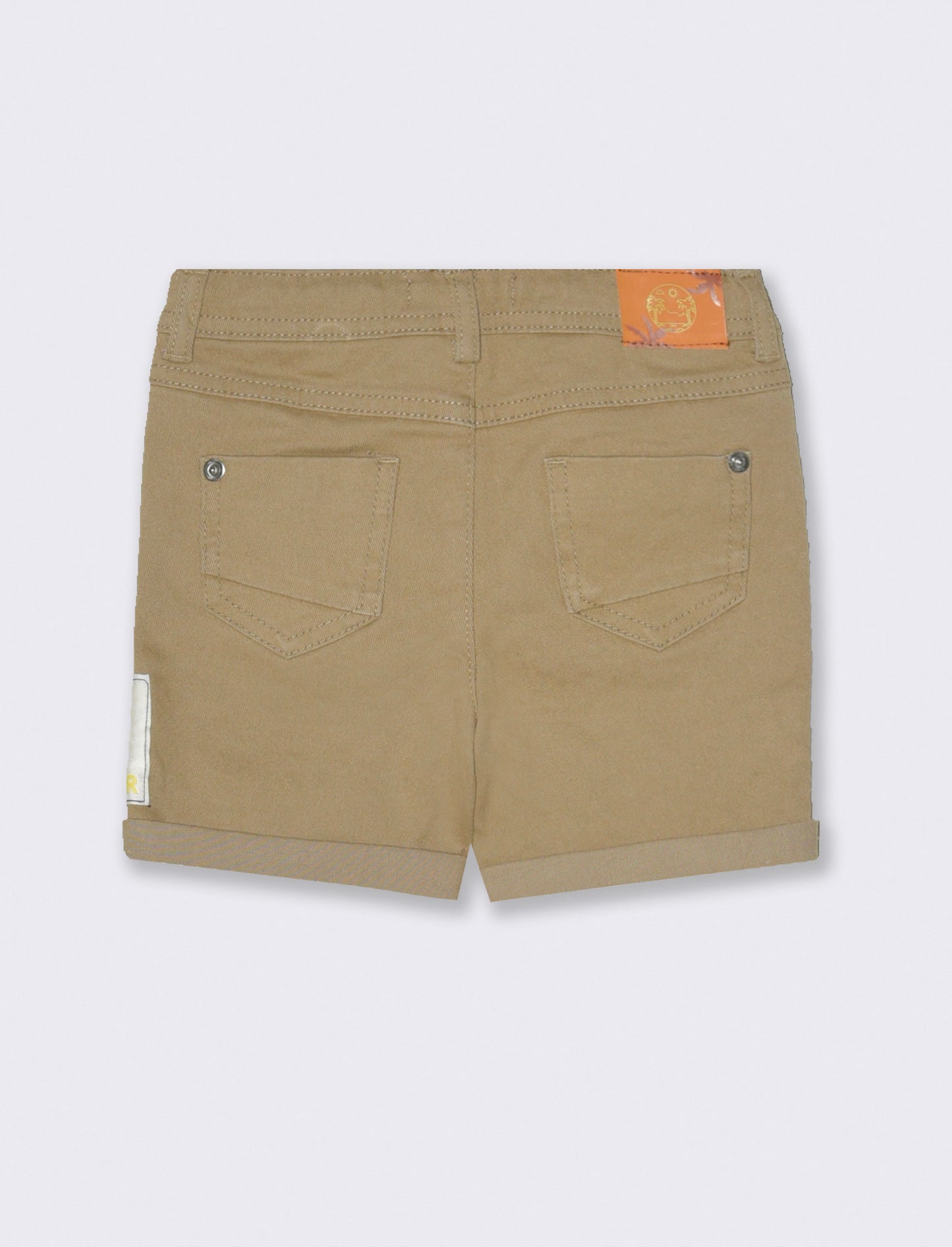 Bermuda con ricami da neonato - Beige