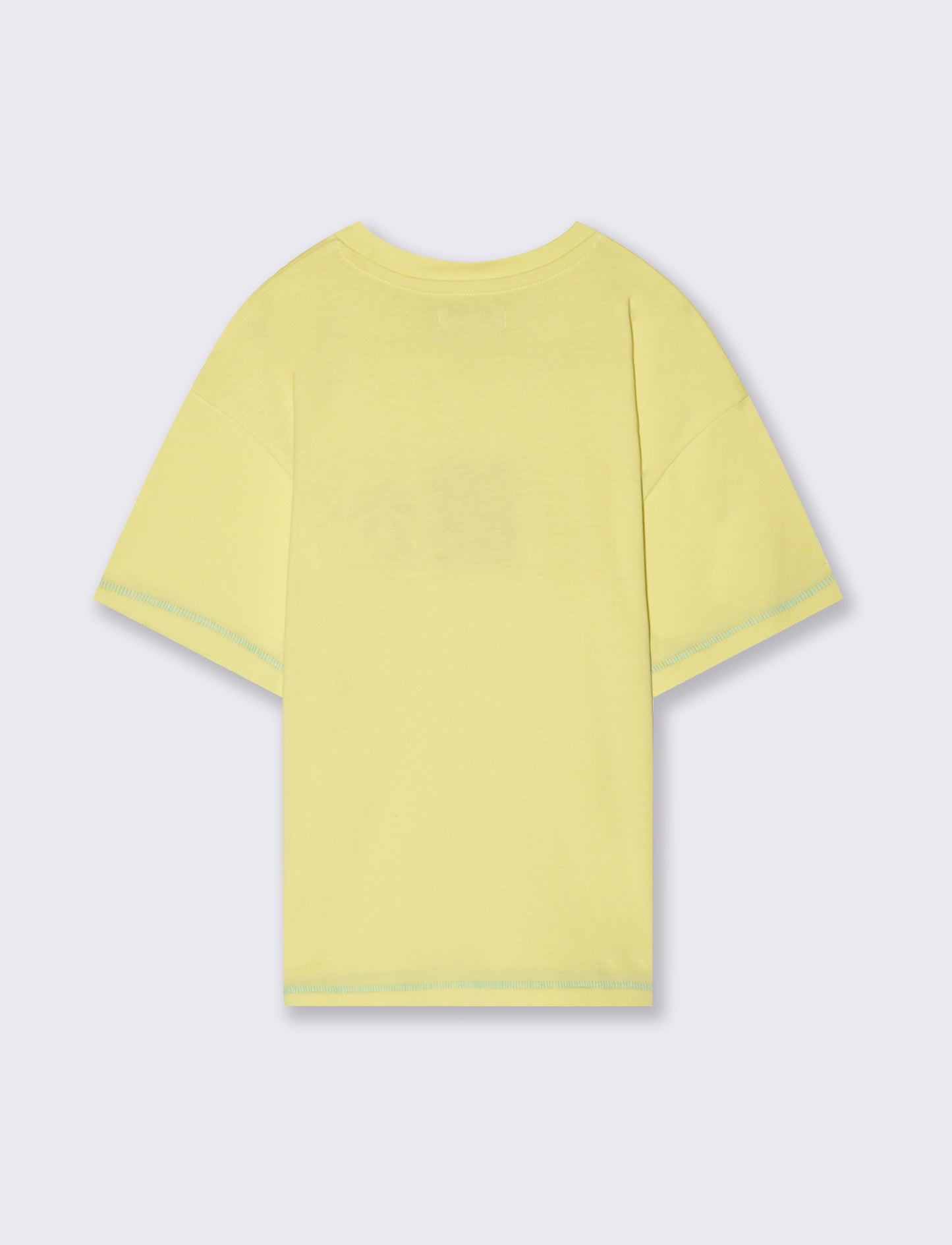 T-shirt in jersey da bambino - Giallo