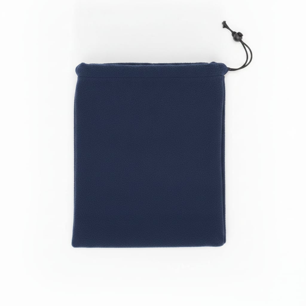 Basic men's drawstring neck - Blue