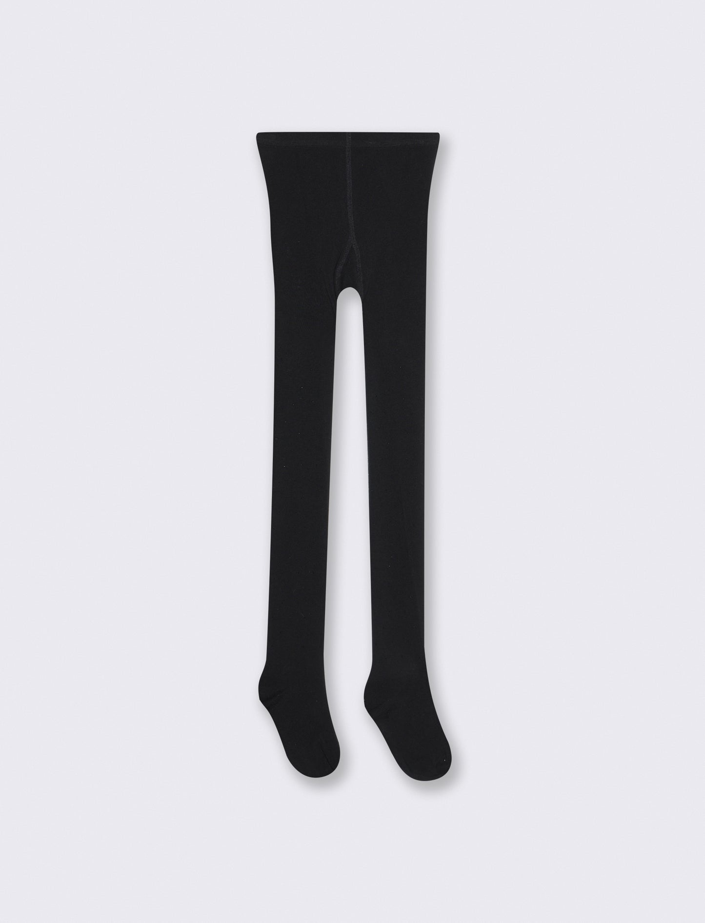 Girls' socks with decorative rhinestones - Black