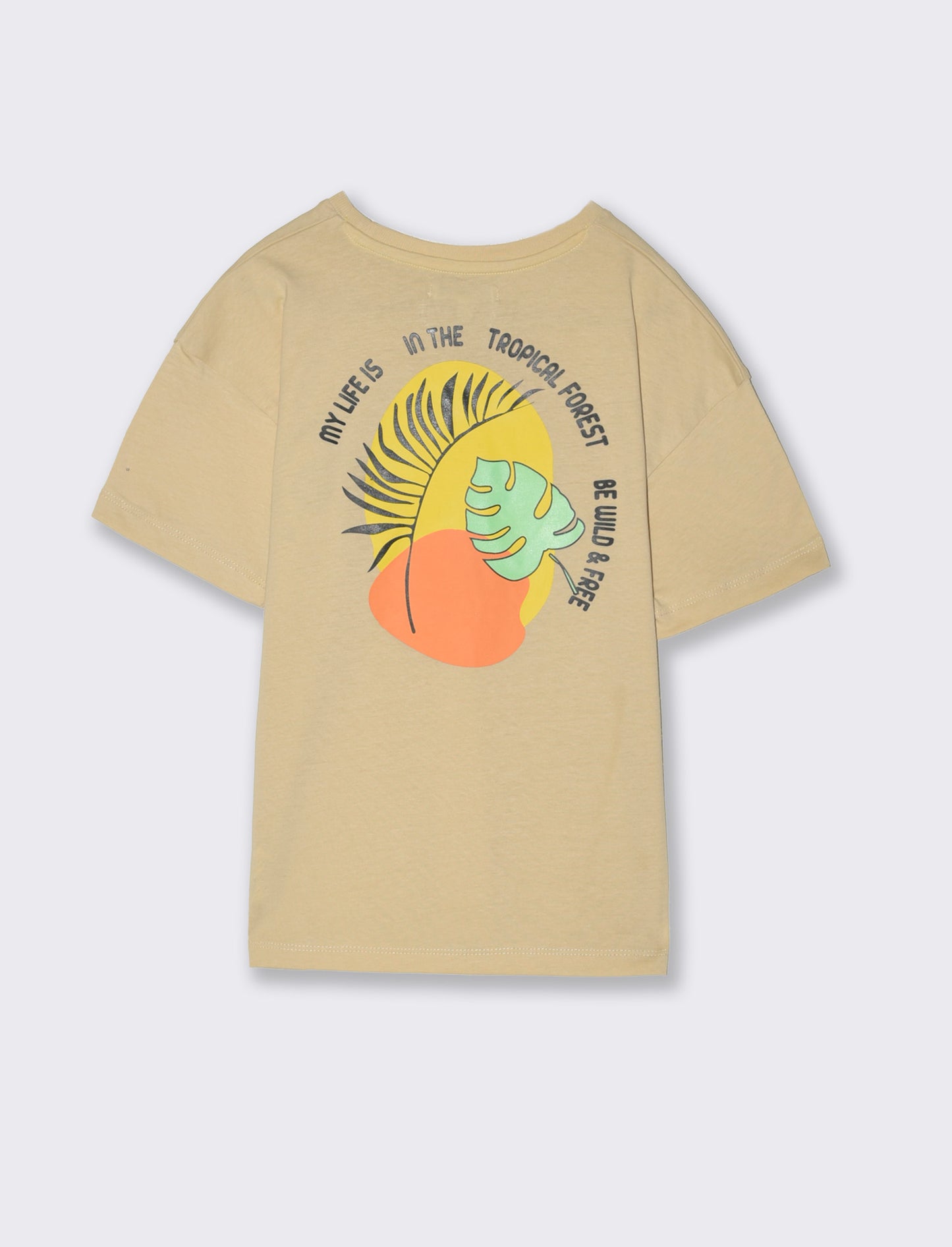 T-shirt LOOSE FIT da bambino - Beige