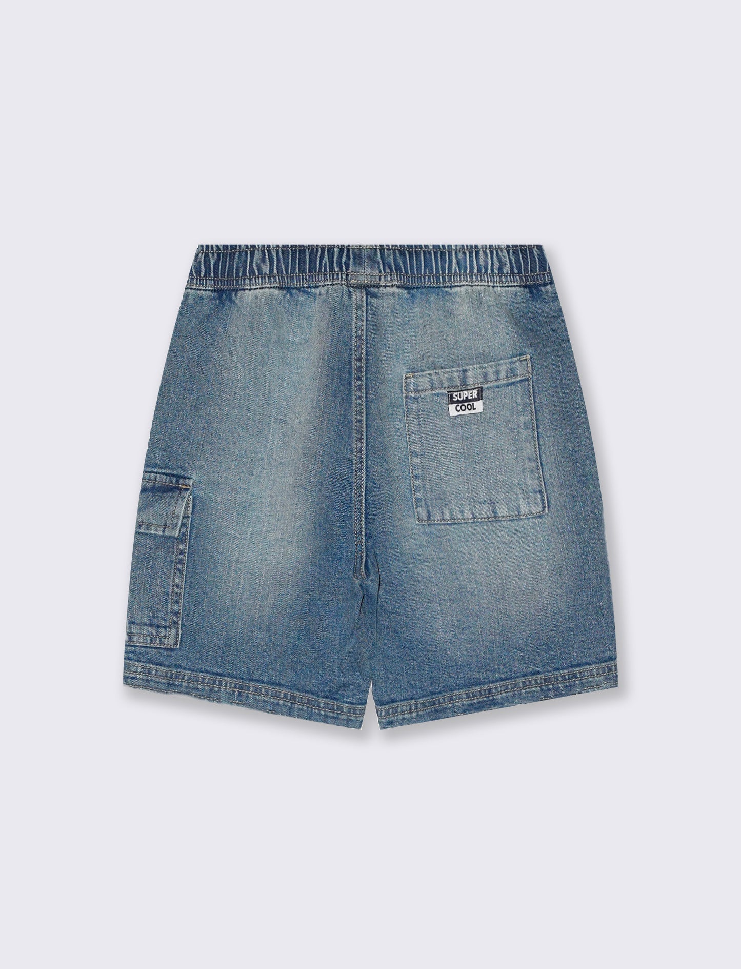 Cargo in denim da bambino - Denim