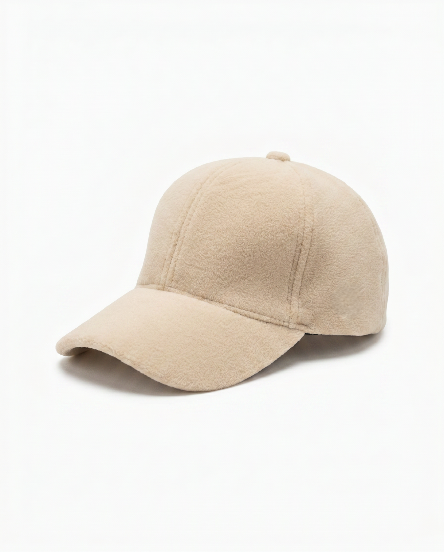 Men's fleece baseball - White