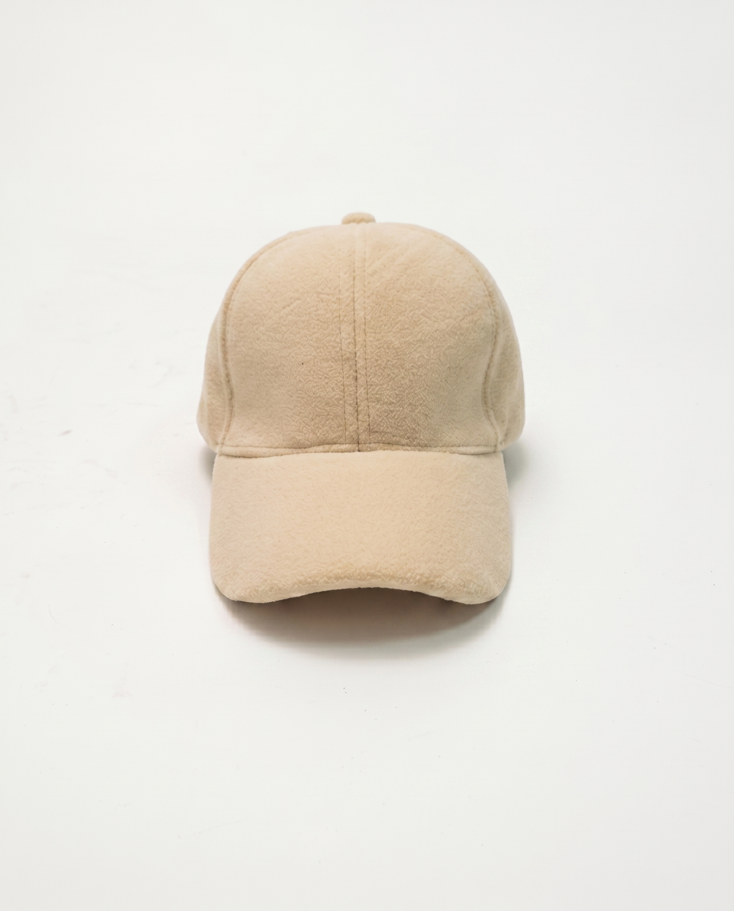 Men's fleece baseball - White