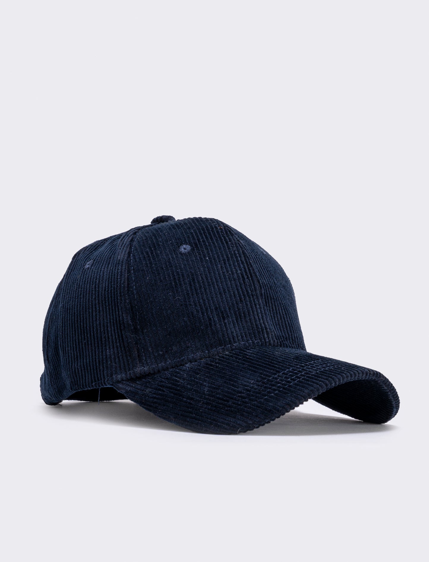 Ribbed Velvet Baseball for Men - Blue