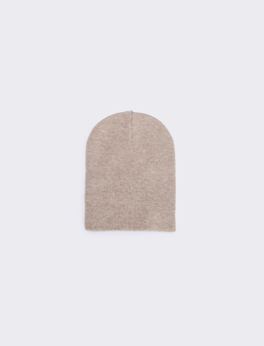 Cappello cuffia basic per uomo - Beige