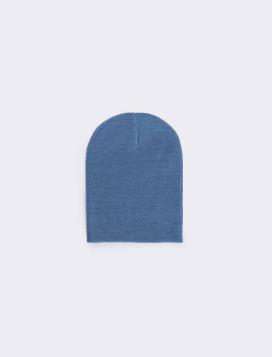 Cappello cuffia basic per uomo - Denim