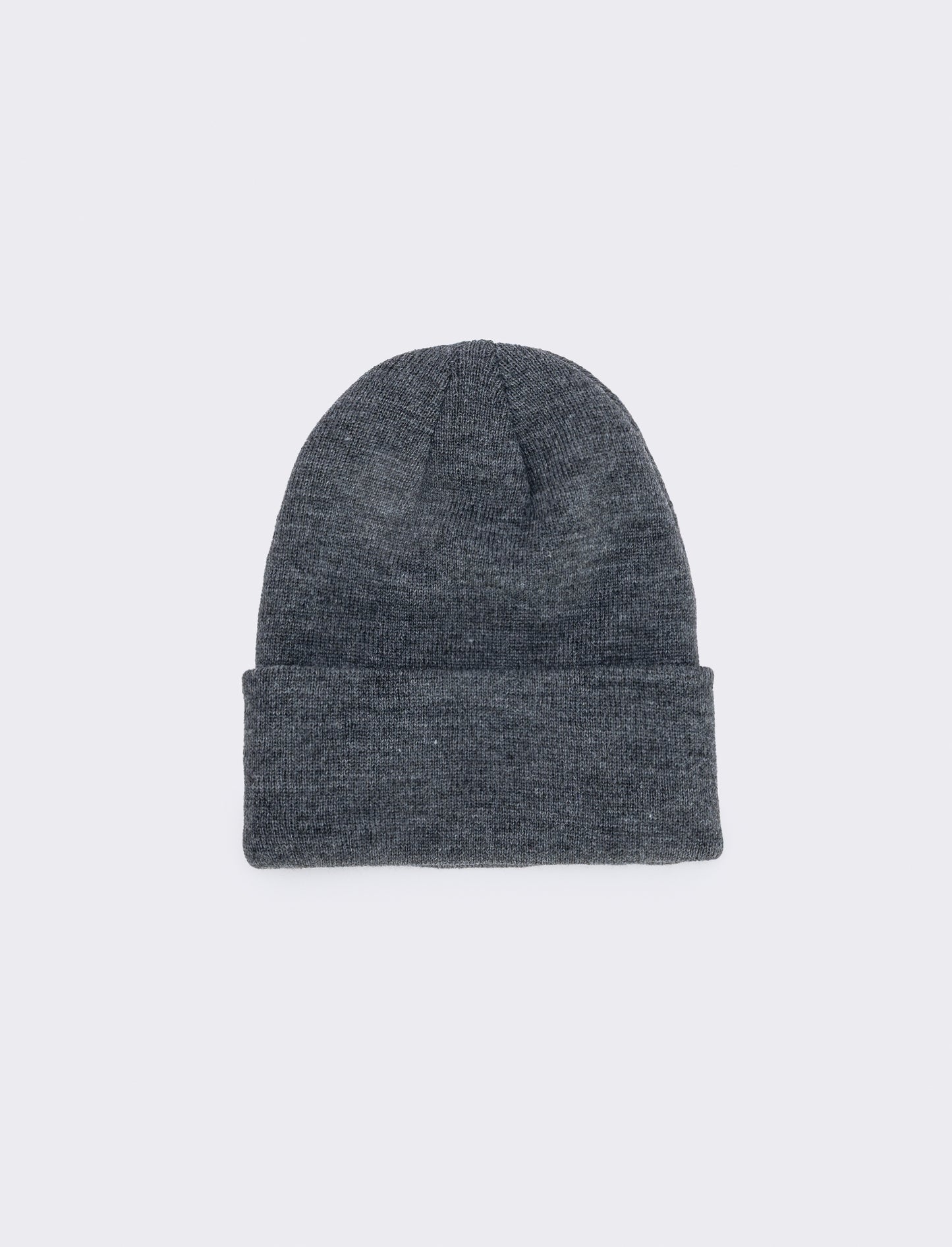 Basic ribbed hat for men - Grey
