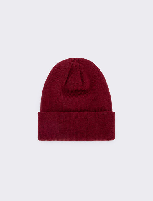 Cappello a coste basic per uomo - Bordeaux
