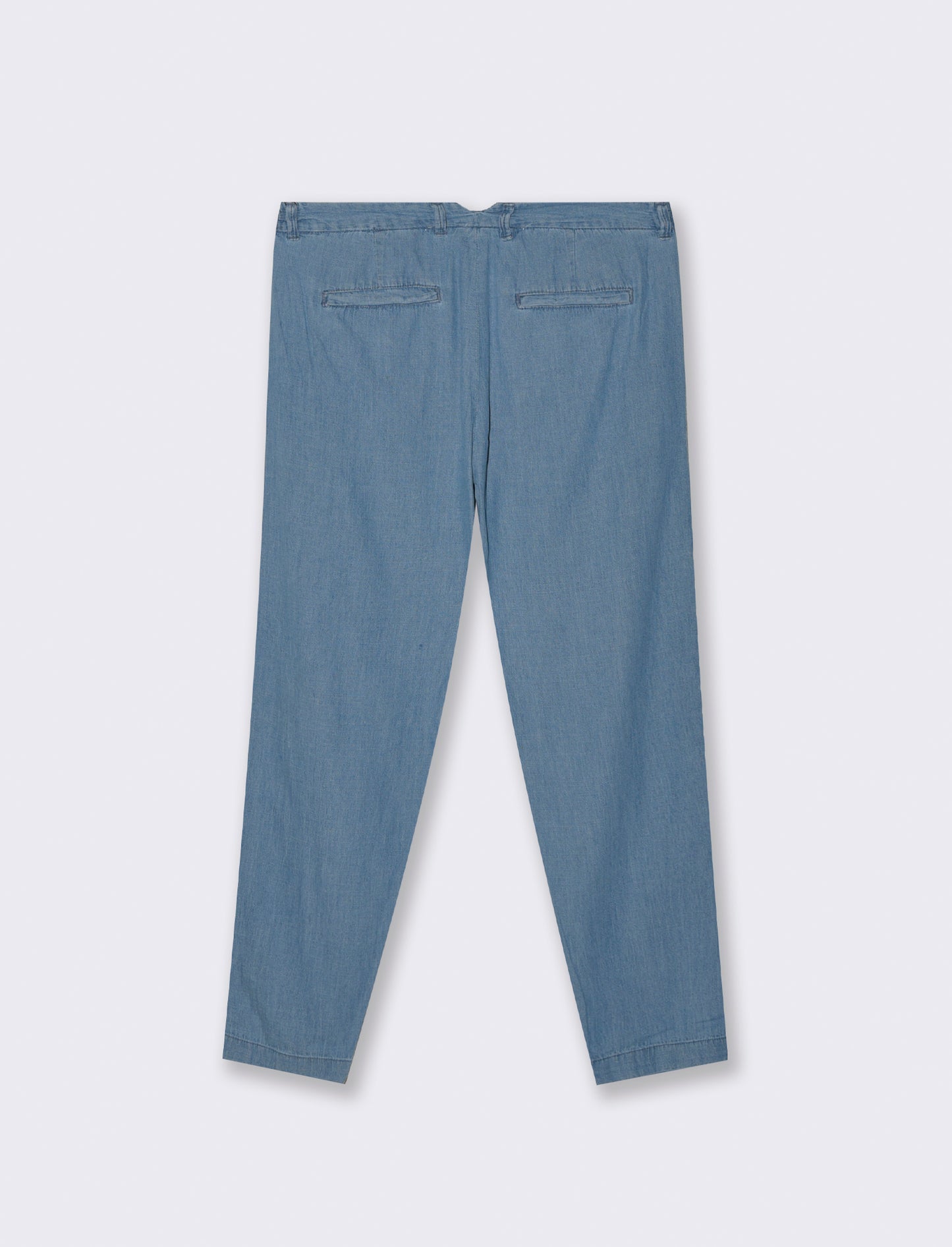 Pantalone chino in denim leggero da uomo - Denim chiaro