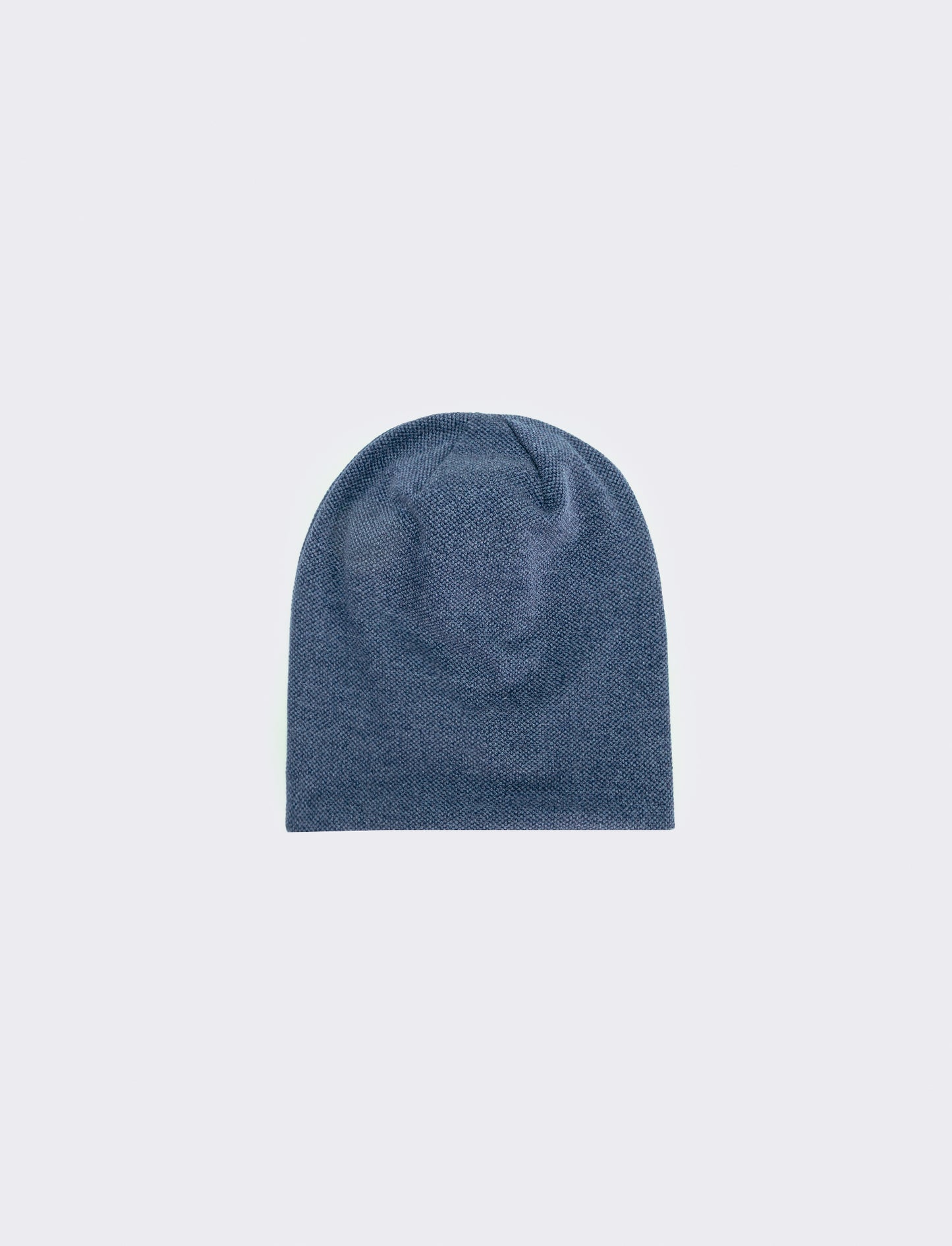 Cuffia melange maglia larga - Denim