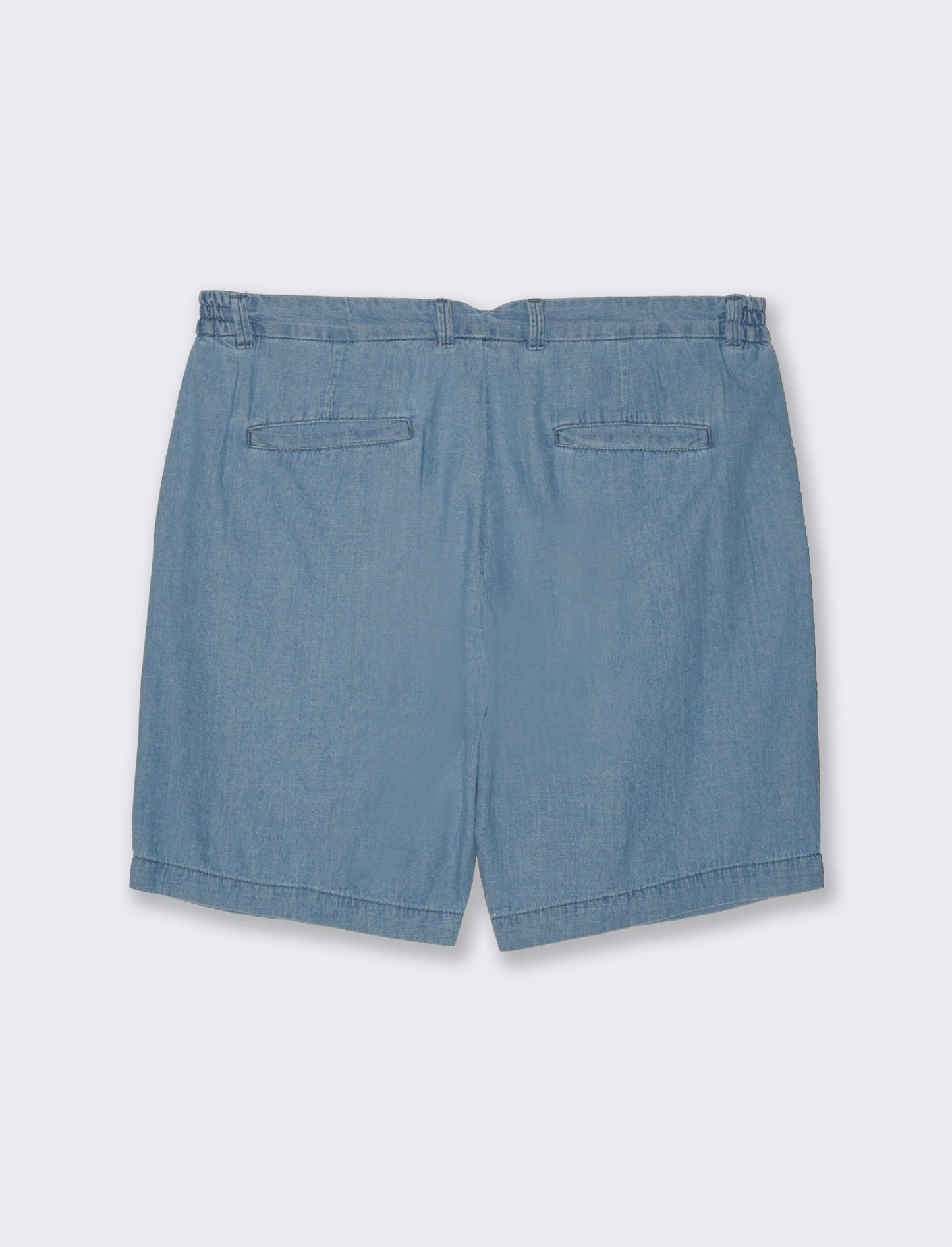 Bermuda chino in denim leggero da uomo - Denim chiaro