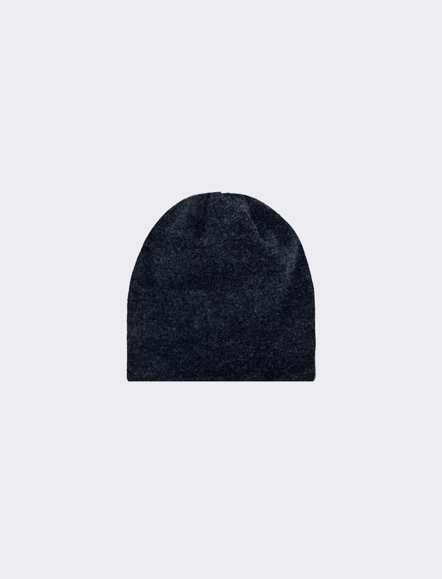 Cuffia melange con strappi trendy - Nero
