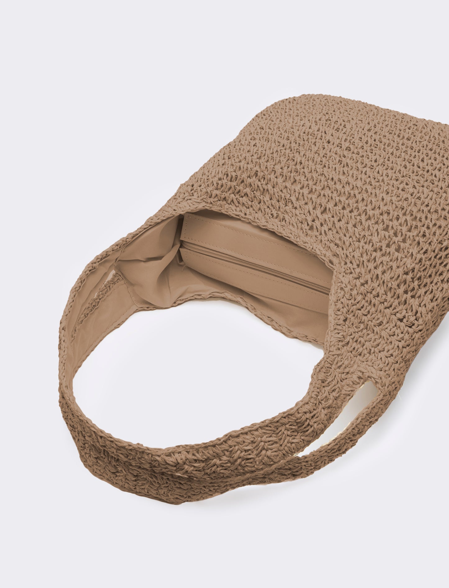 Borsa donna sacca in carta - Marrone