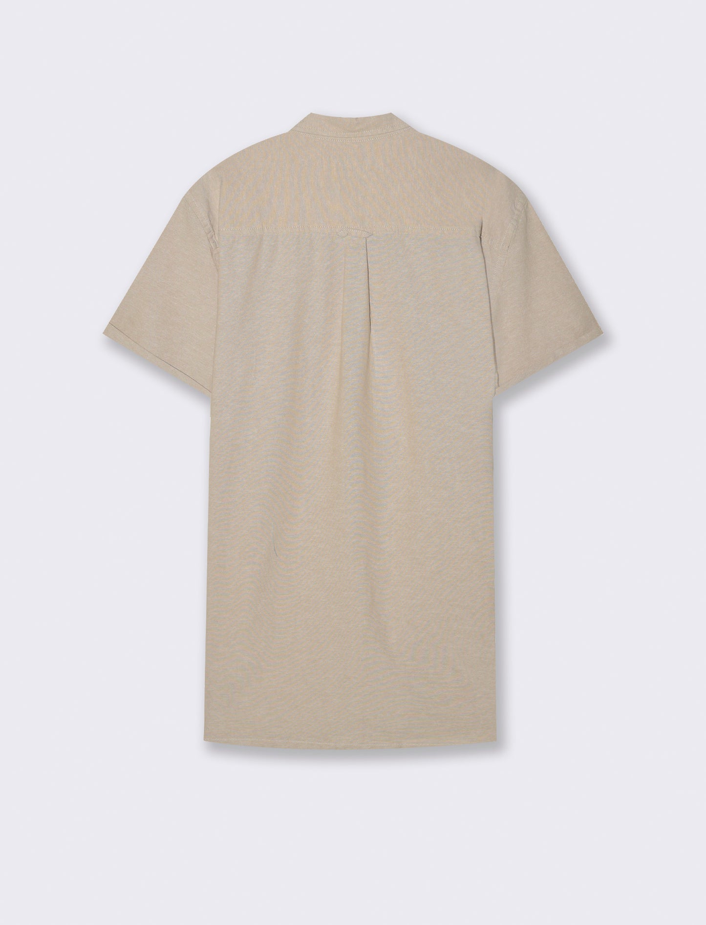 Camicia basic oxford regular fit da uomo - Beige