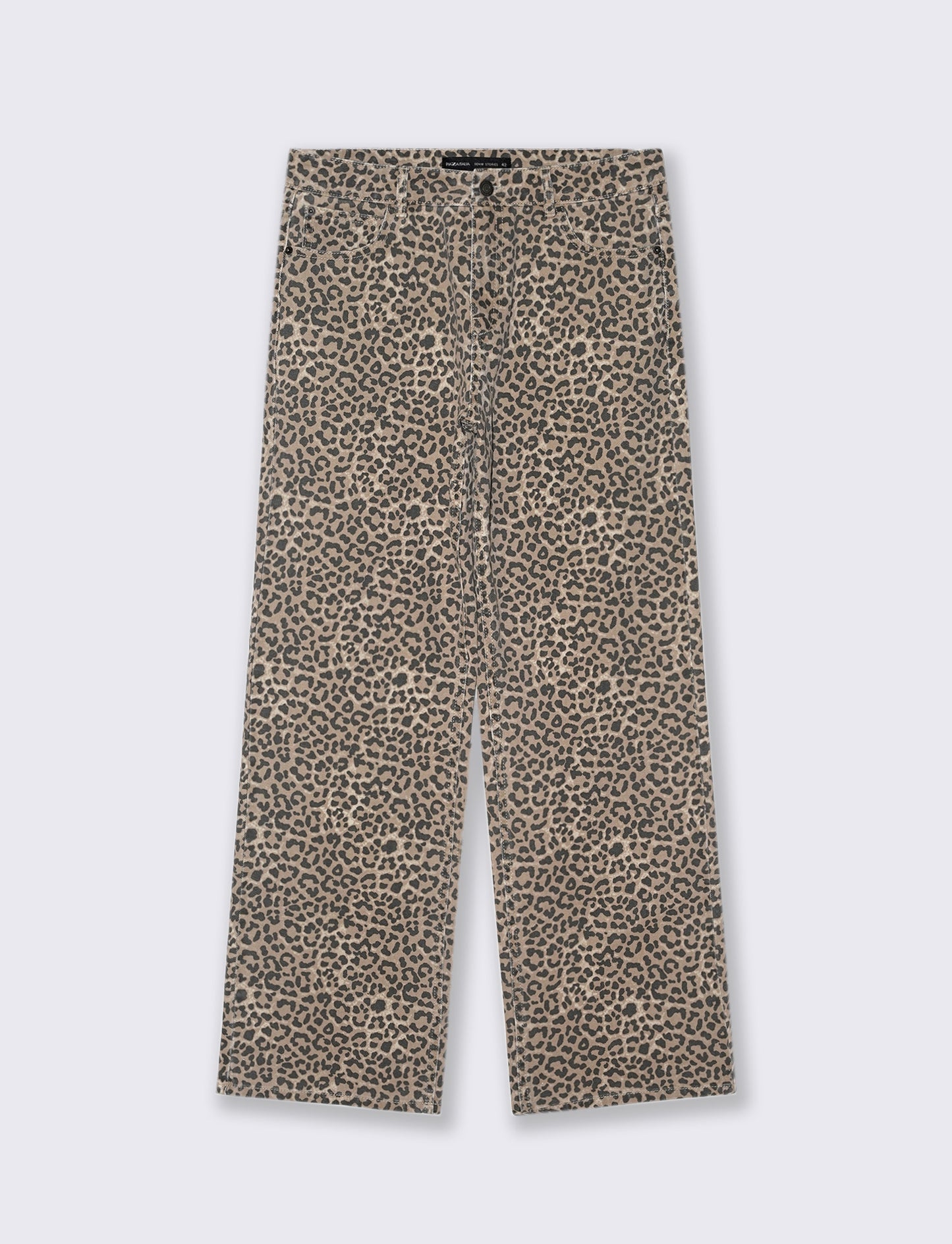 JEANS CON STAMPA ANIMALIER - var 1