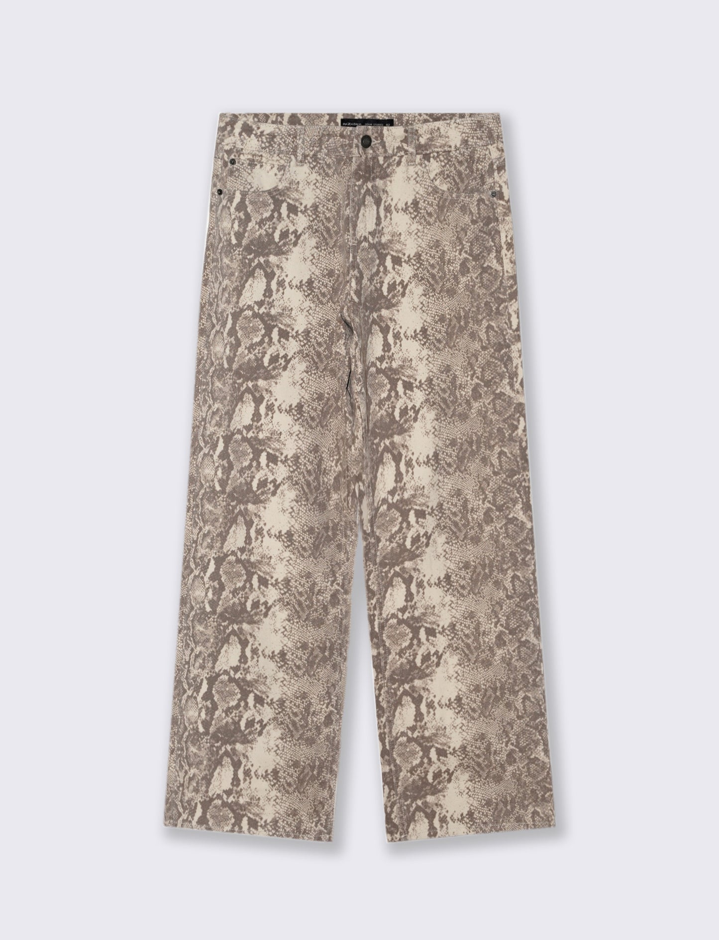 JEANS CON STAMPA ANIMALIER - var 2