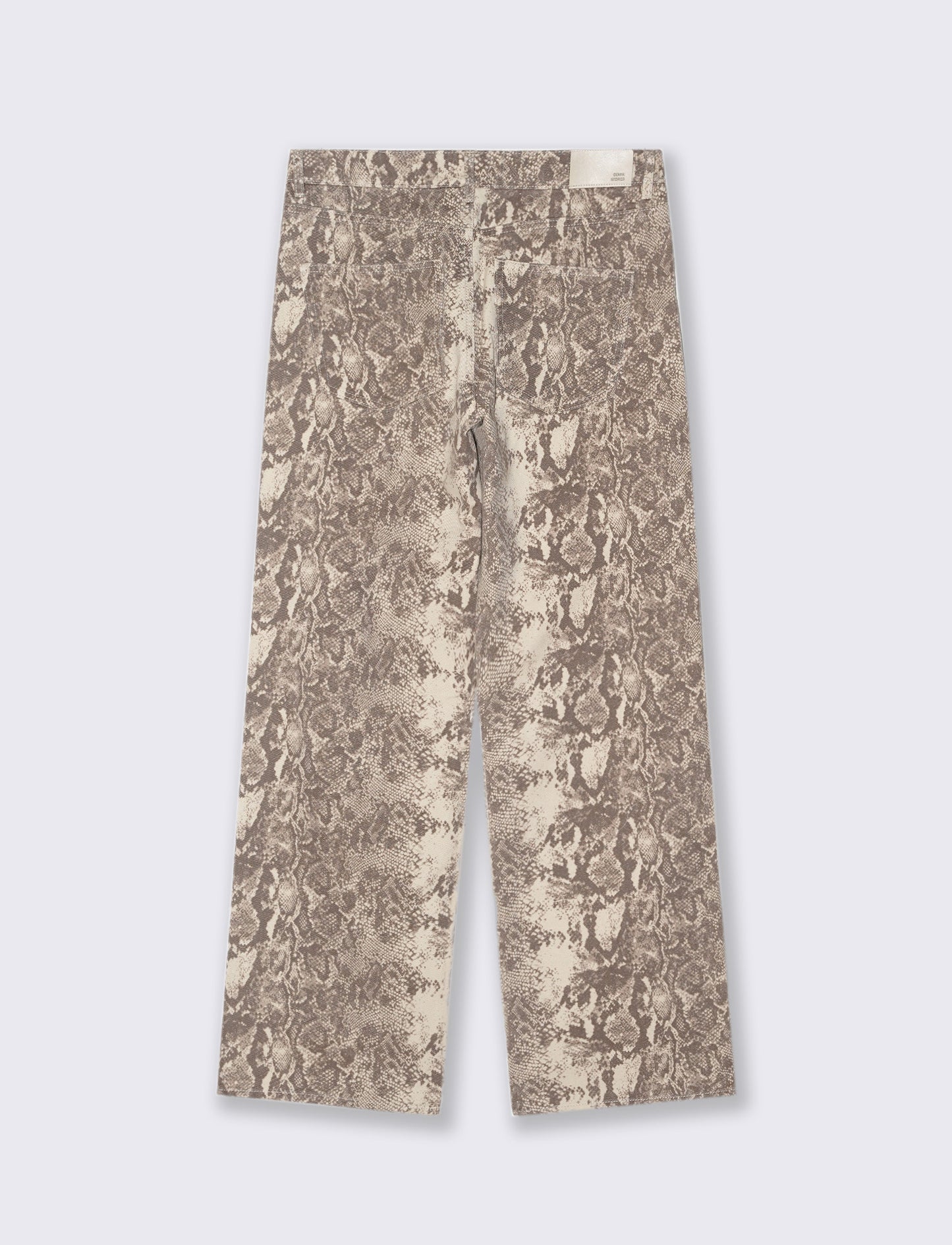 JEANS CON STAMPA ANIMALIER - var 2